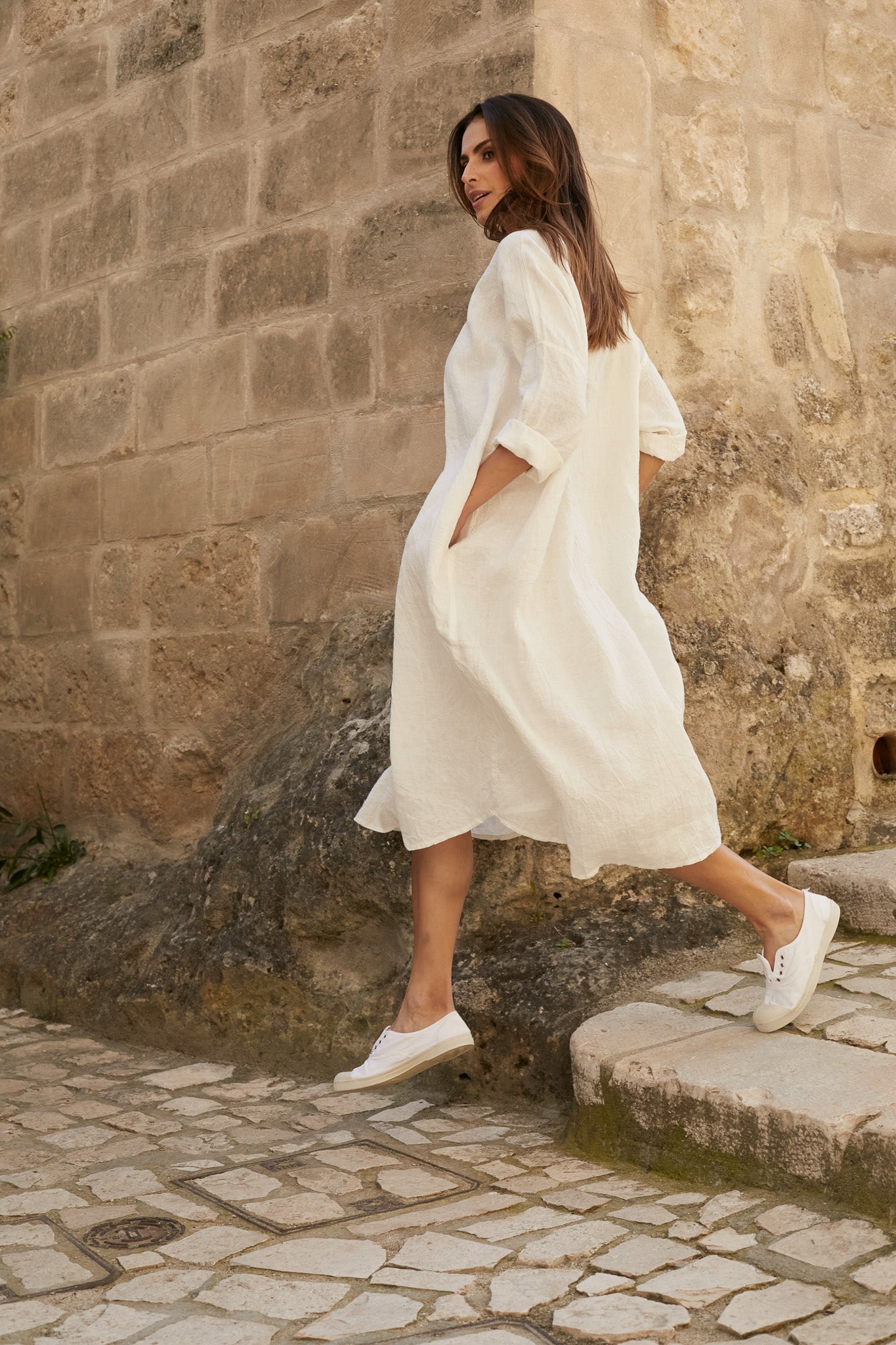 Noemi Dress - Linen - MegbyDesign