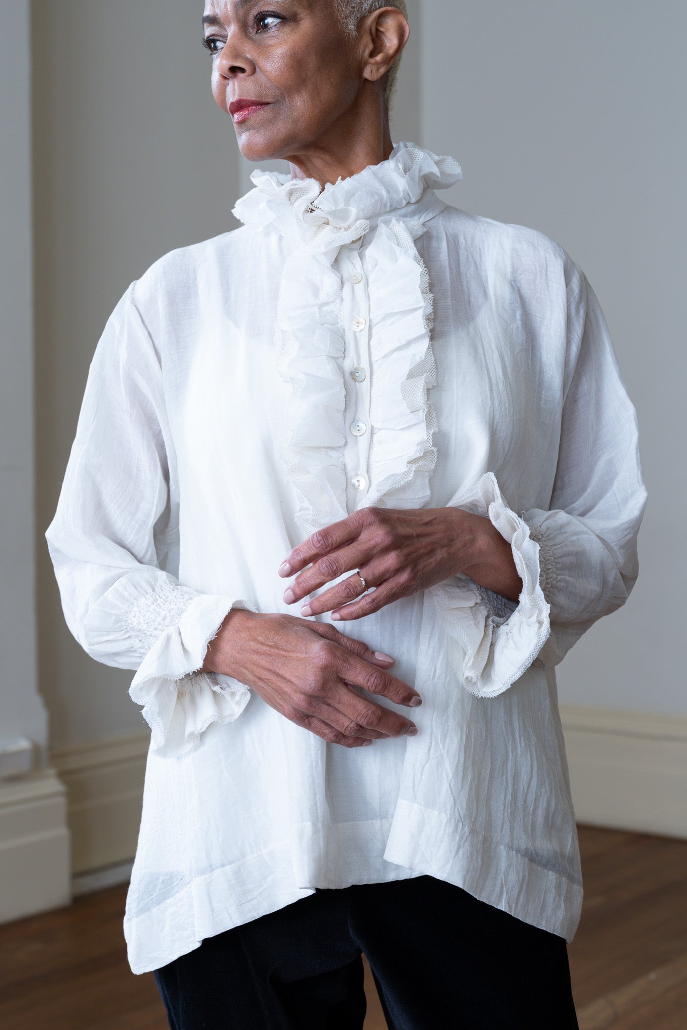 Odile Shirt - Silk Cotton - MegbyDesign