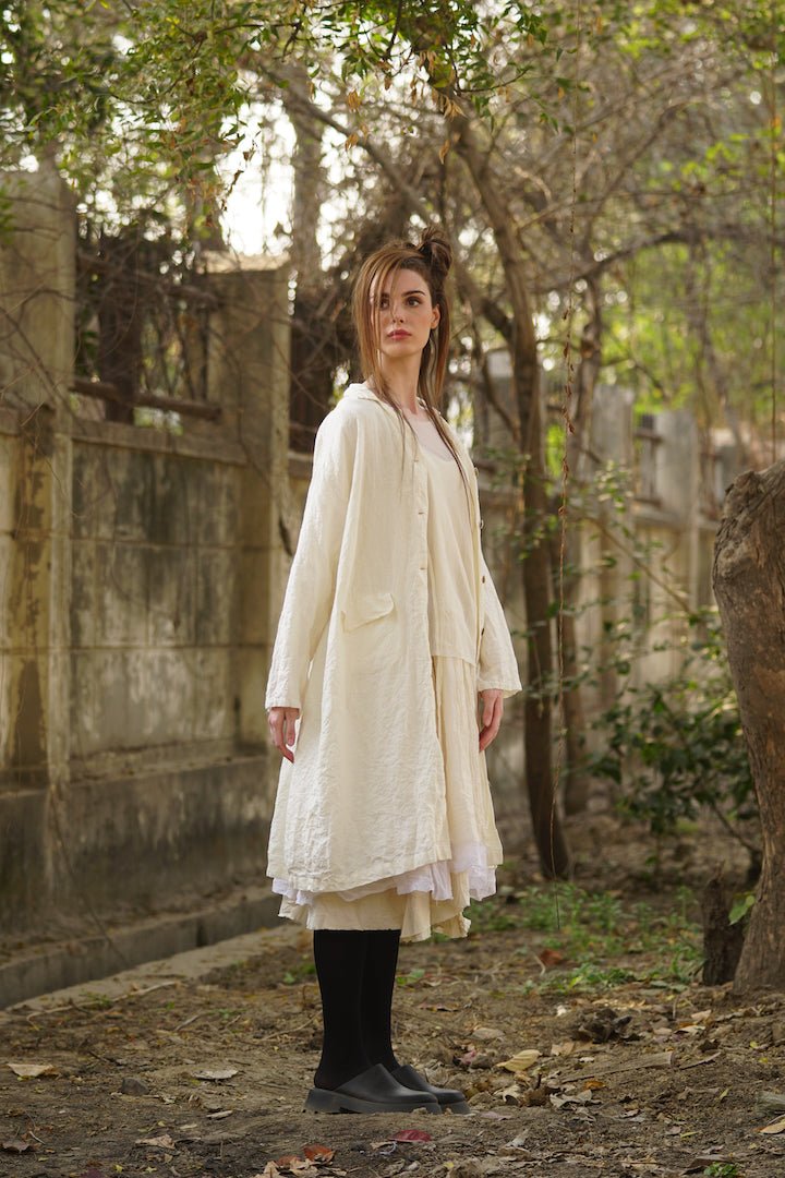 Piaf Coat - Linen - MegbyDesign