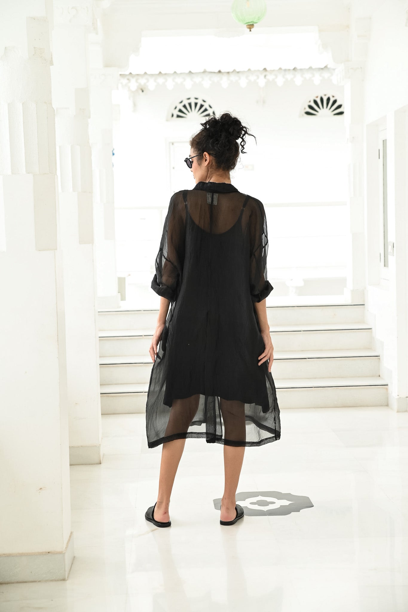 Piaf Coat - Silk Organza - MegbyDesign
