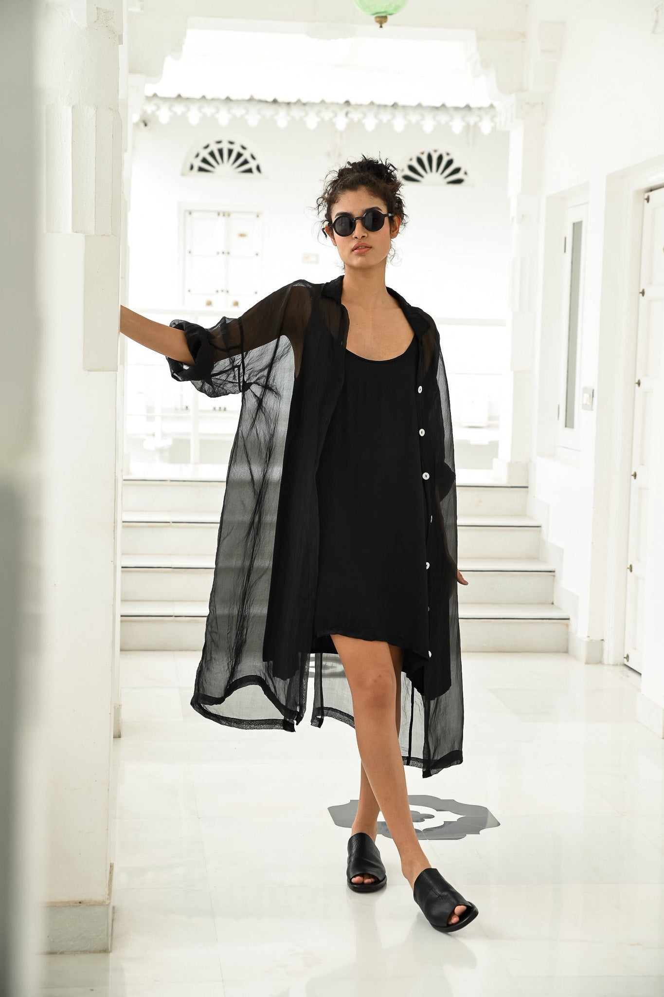 Piaf Coat - Silk Organza - MegbyDesign