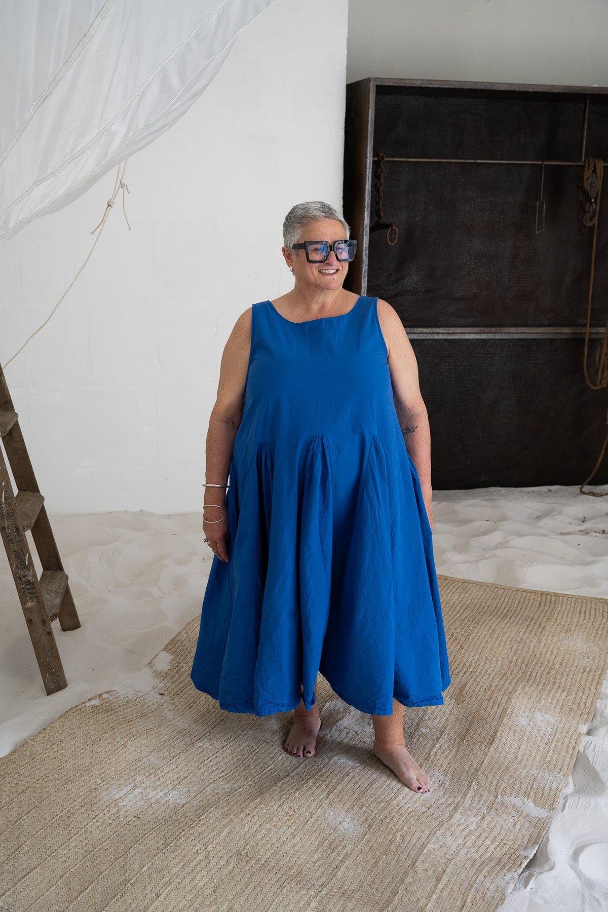 Portland Dress - Cotton Poplin - MegbyDesign