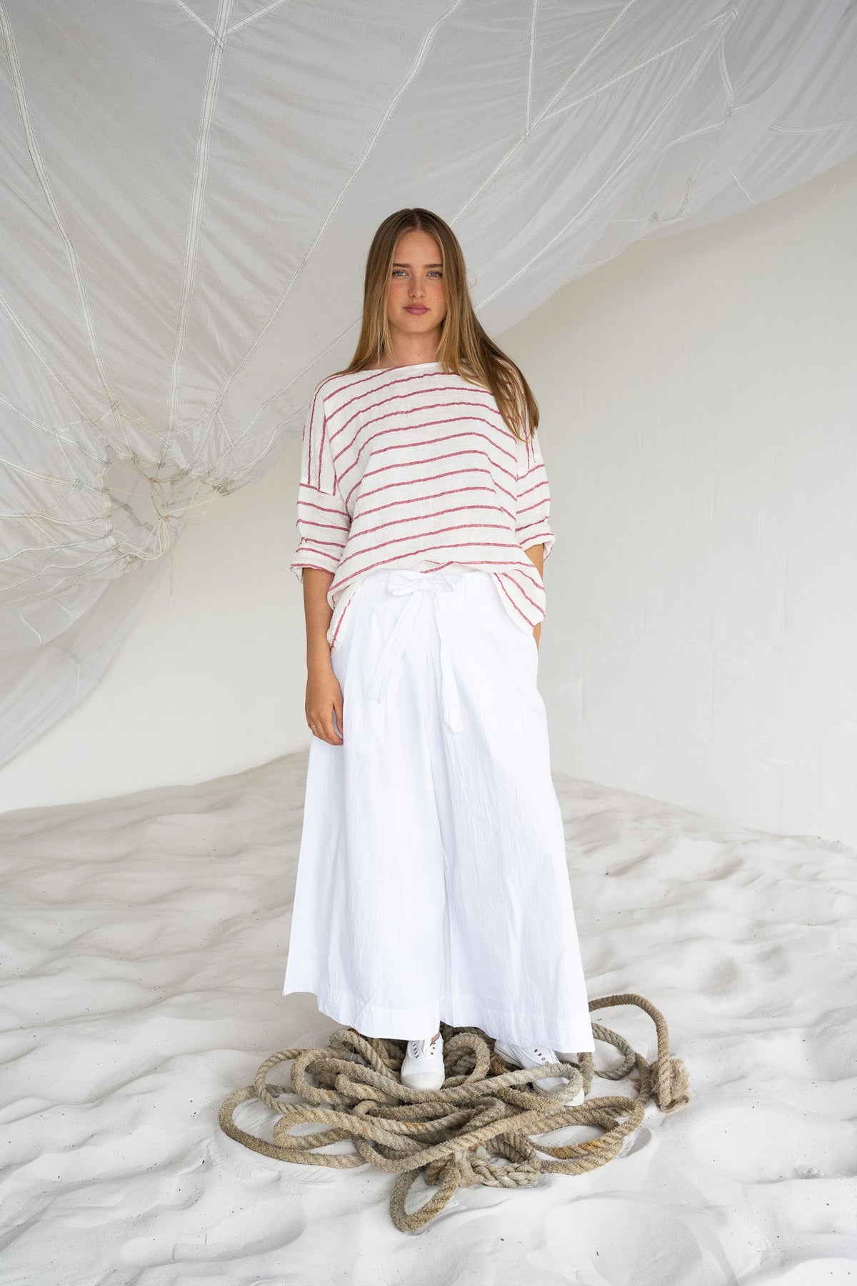 Saba Top - Linen - MegbyDesign