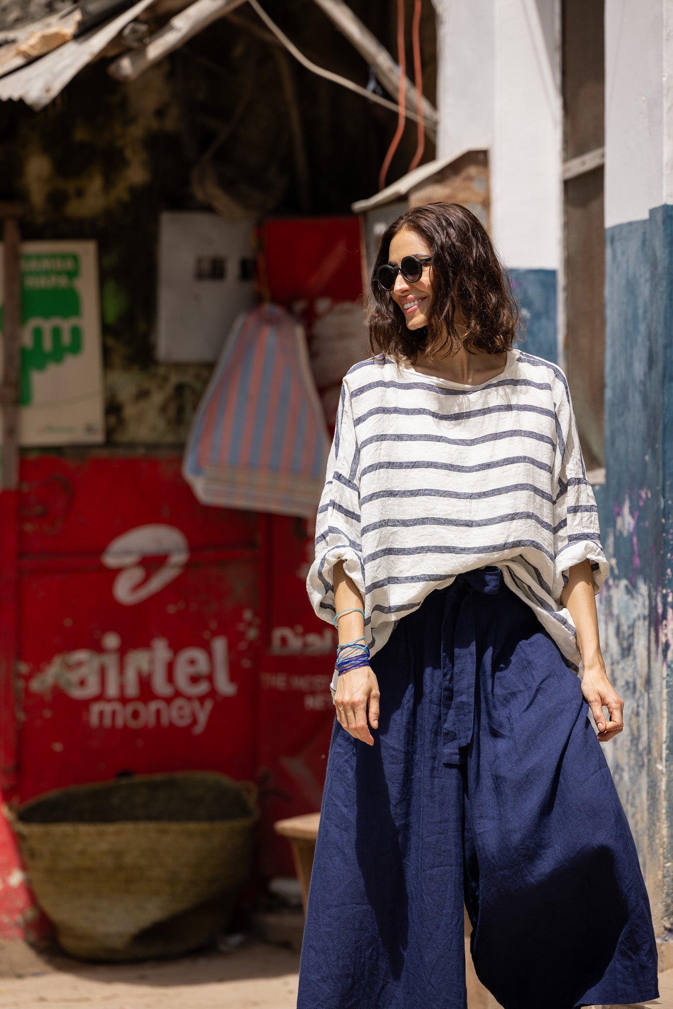 Saba Top - Linen - MegbyDesign