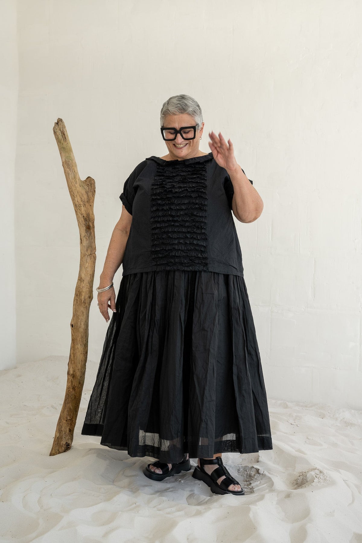 Salem Top - Cotton Twill - MegbyDesign