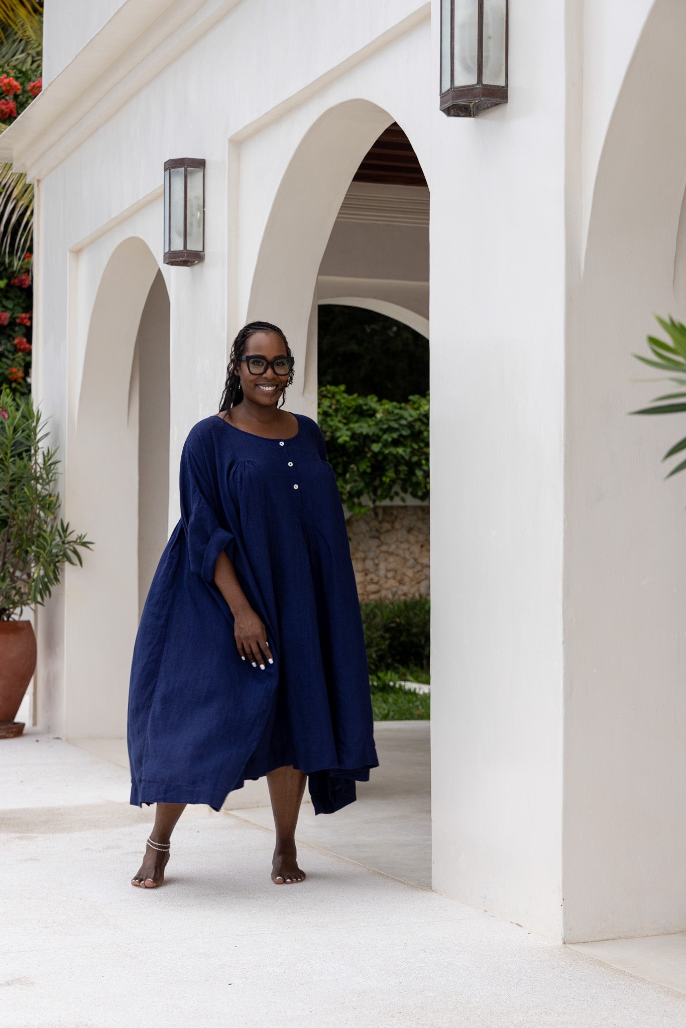 Shiva Dress - Linen - MegbyDesign