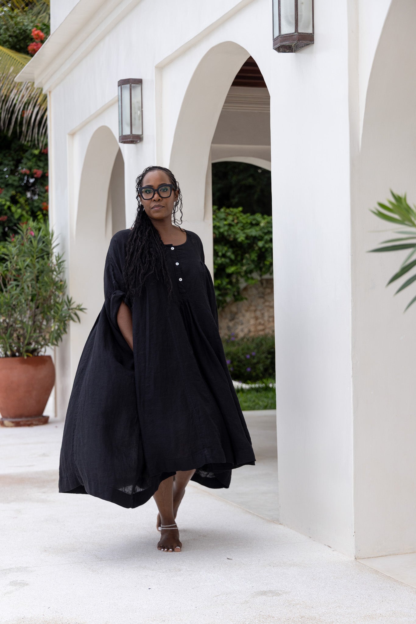 Shiva Dress - Linen - MegbyDesign