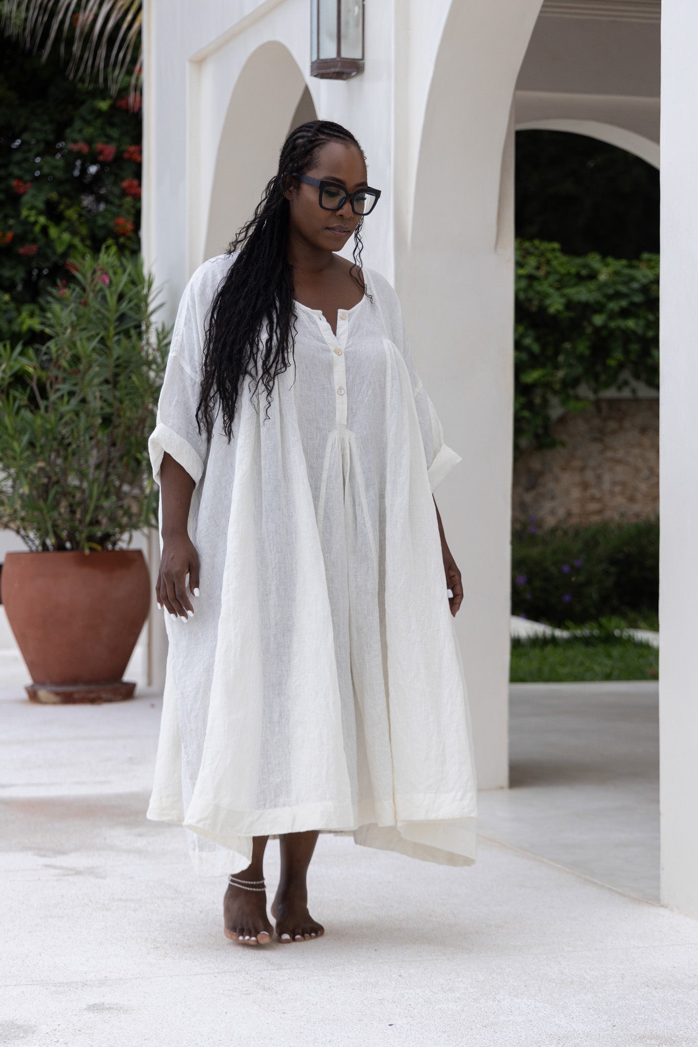 Shiva Dress - Linen - MegbyDesign