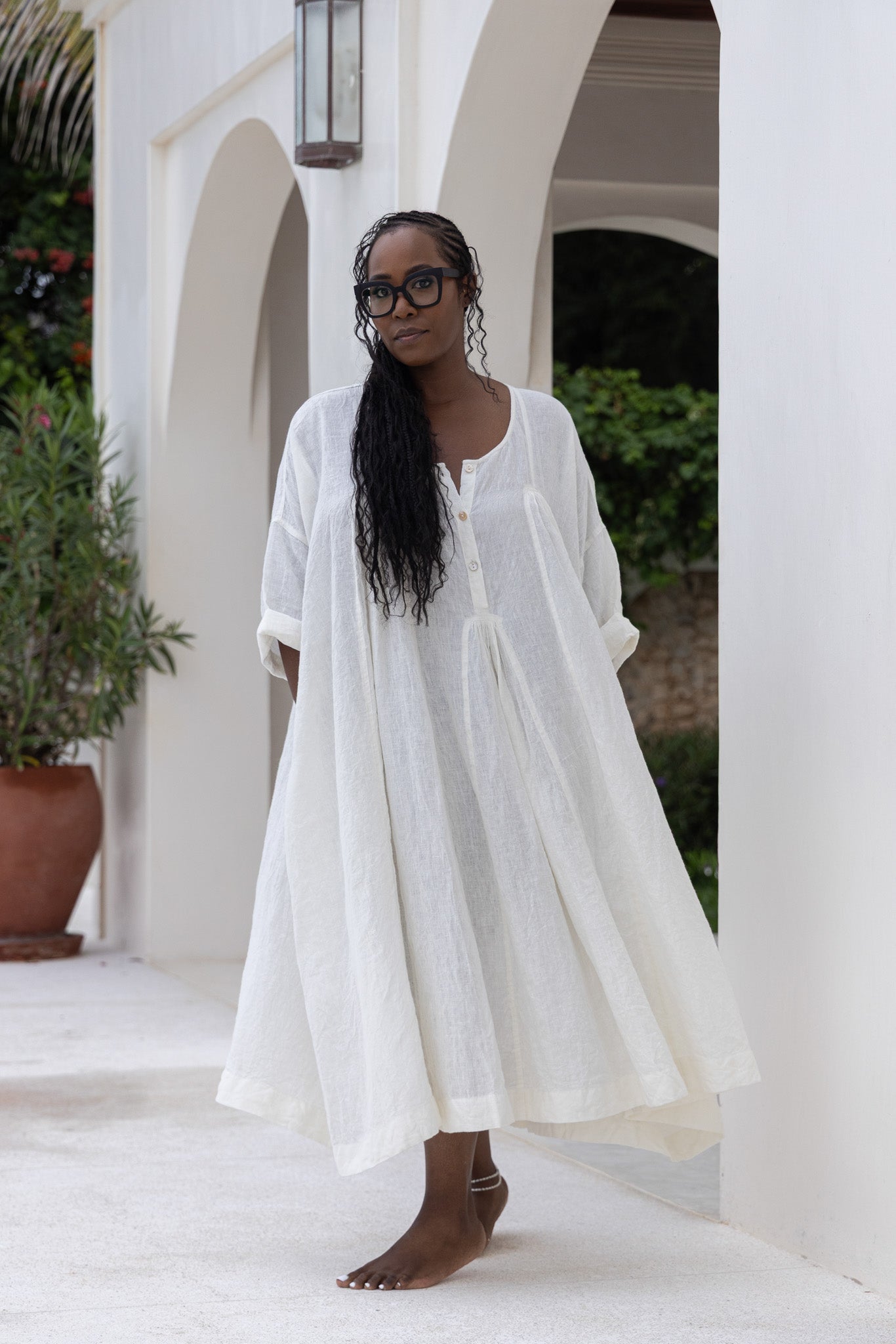 Shiva Dress - Linen - MegbyDesign
