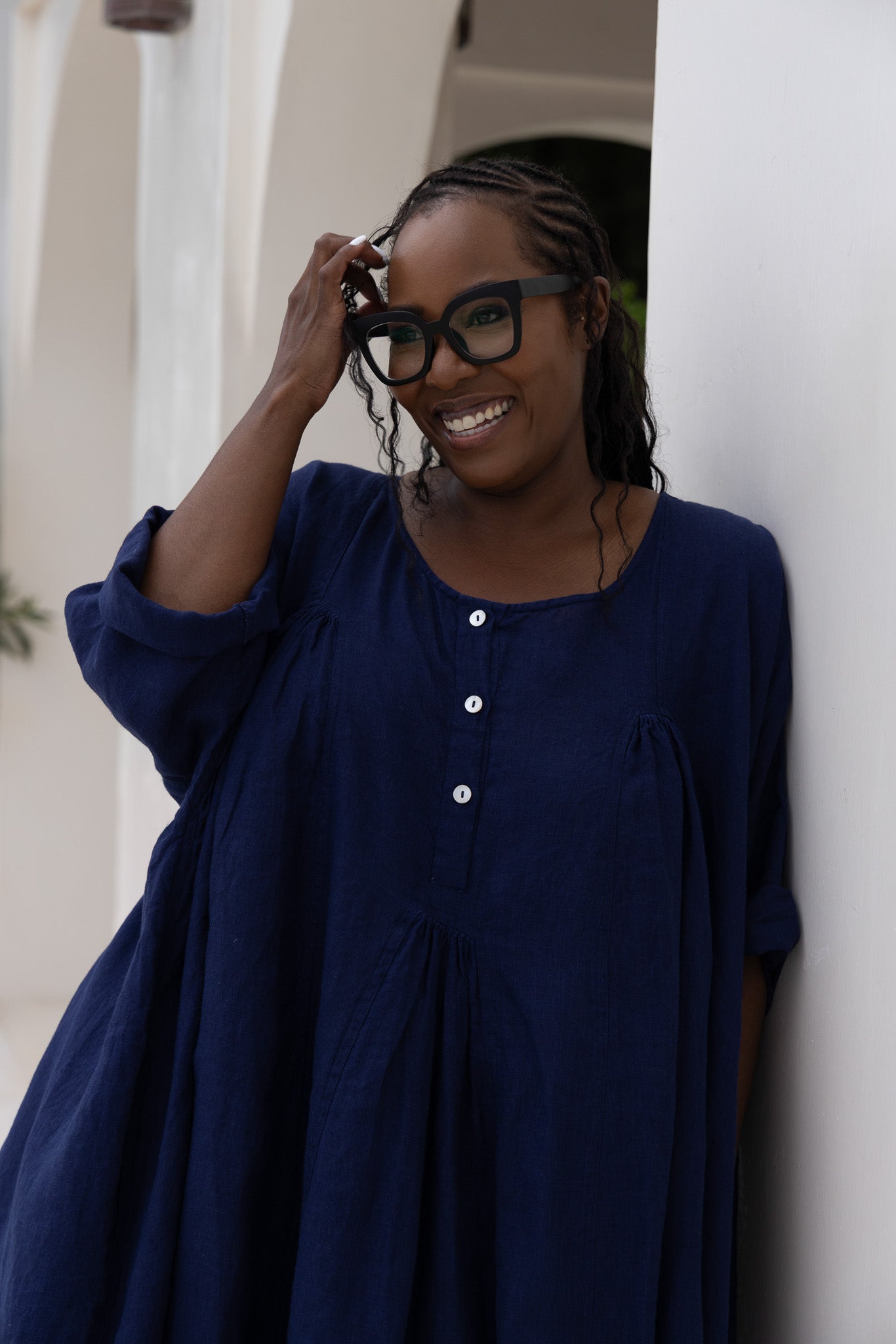Shiva Dress - Linen - MegbyDesign