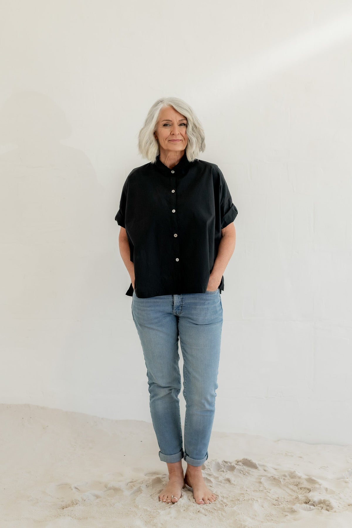 Sorrento Shirt - Paper Cotton - MegbyDesign