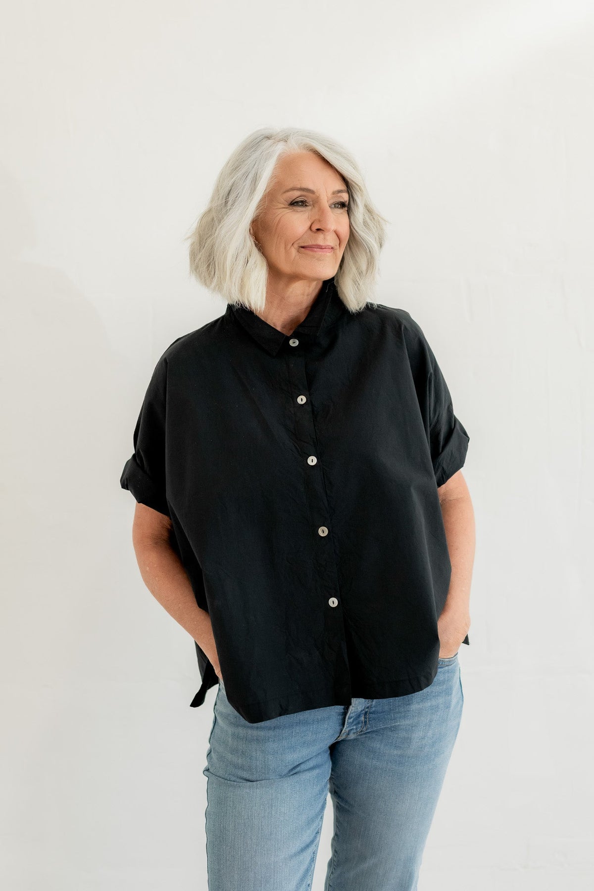 Sorrento Shirt - Paper Cotton - MegbyDesign