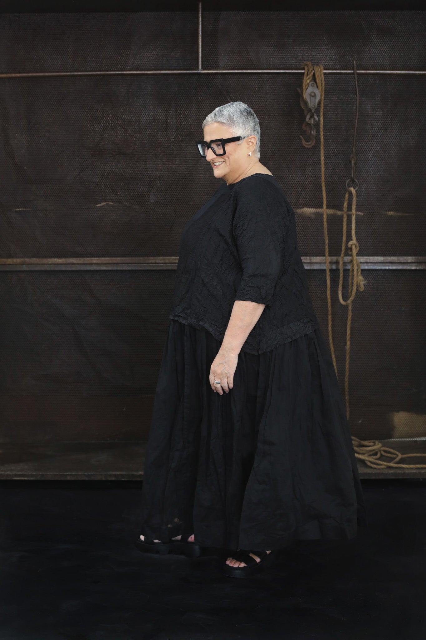 Sumi Top - Silk & Linen - MegbyDesign