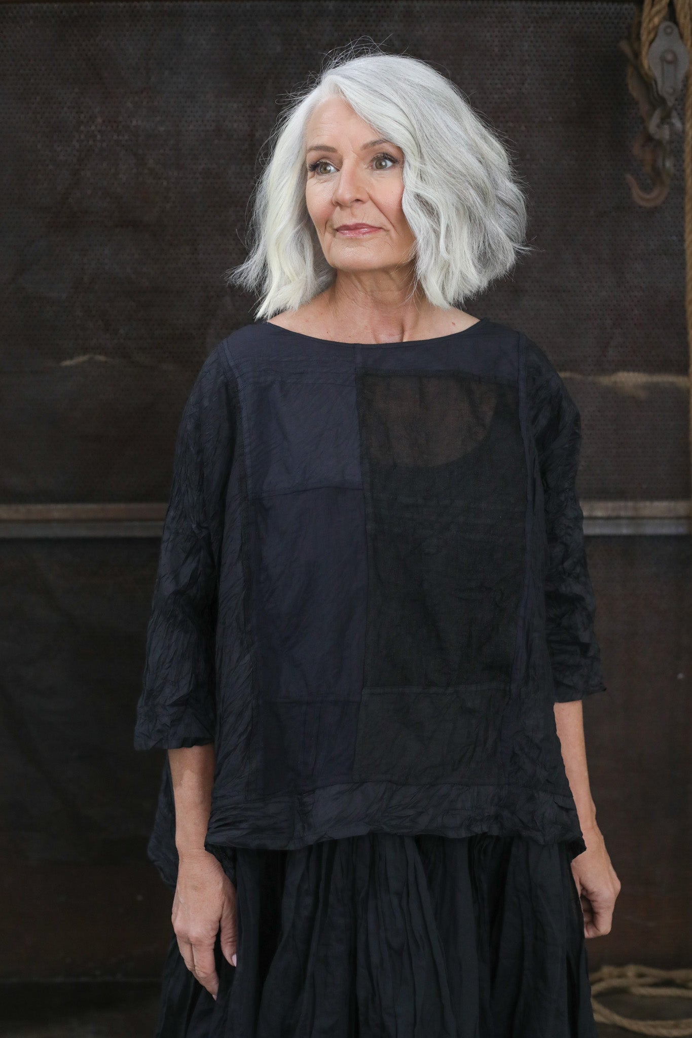 Sumi Top - Silk & Linen - MegbyDesign