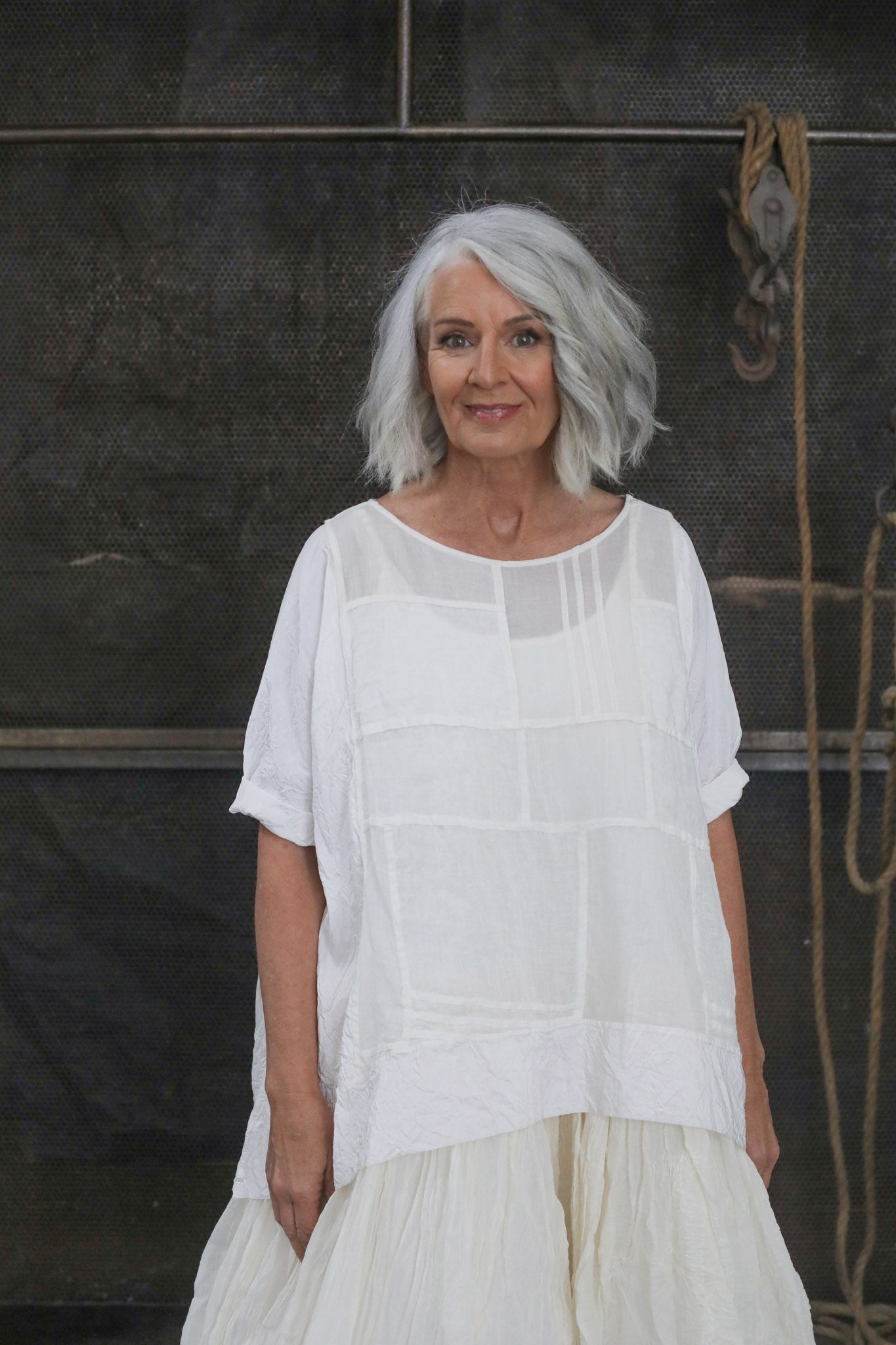 Sumi Top - Silk & Linen - MegbyDesign