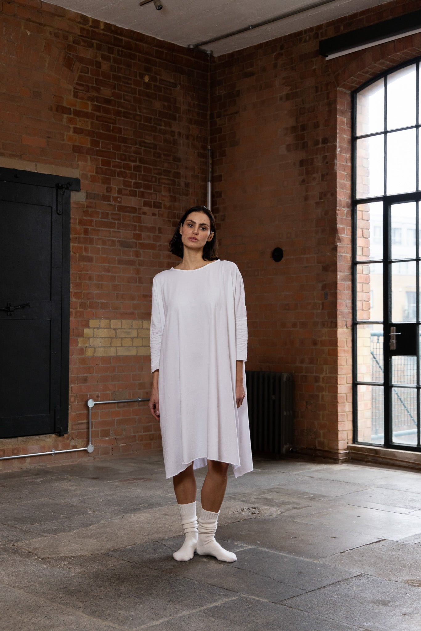 Sybil Long Tee - Cotton - MegbyDesign