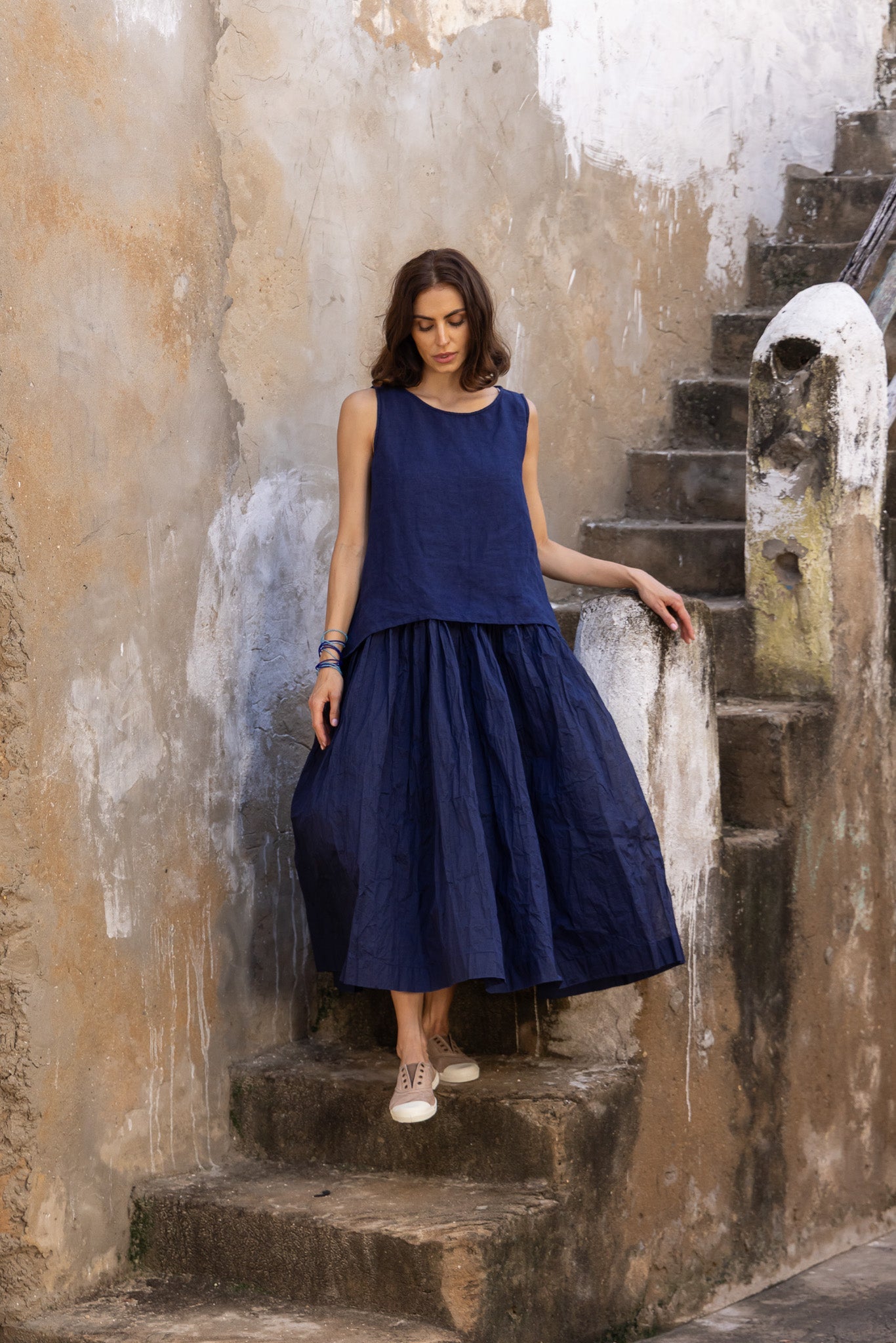 Taji Top - Linen - MegbyDesign
