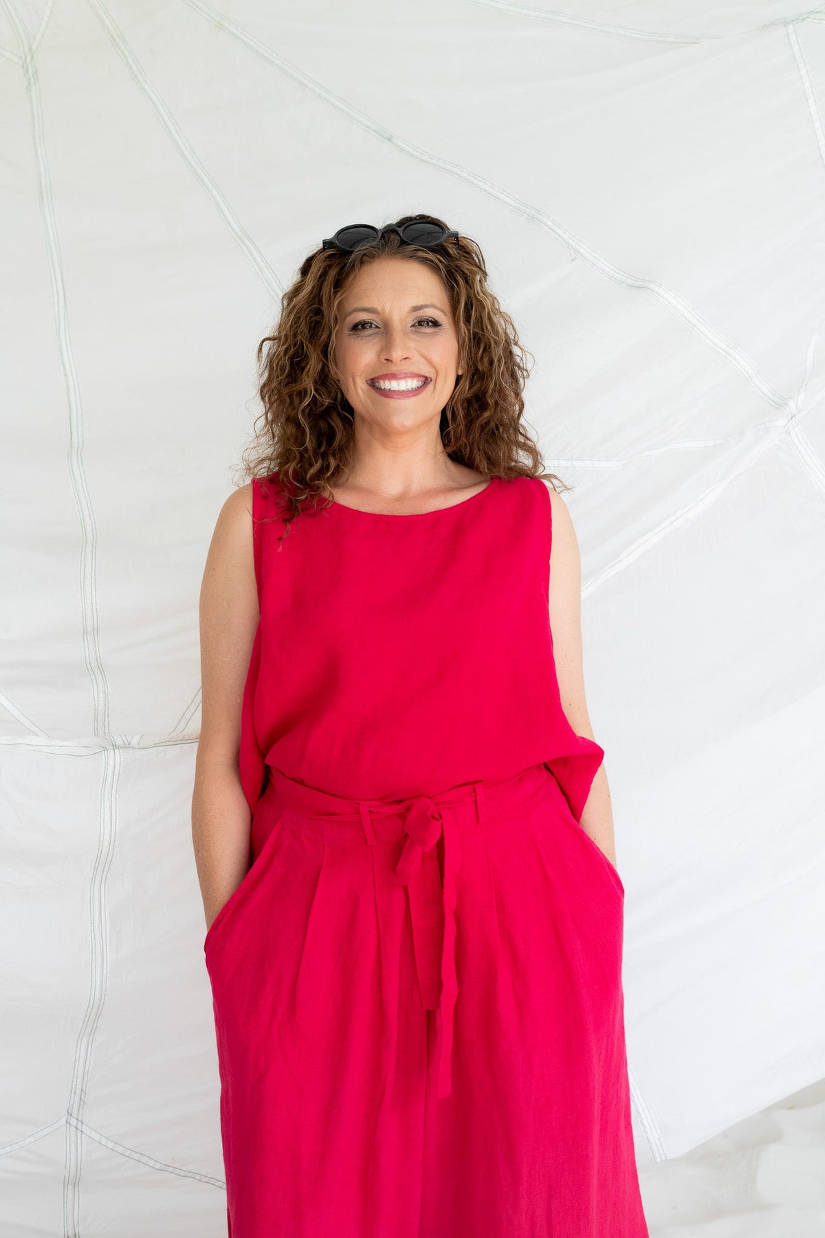 Taji Top - Linen - MegbyDesign