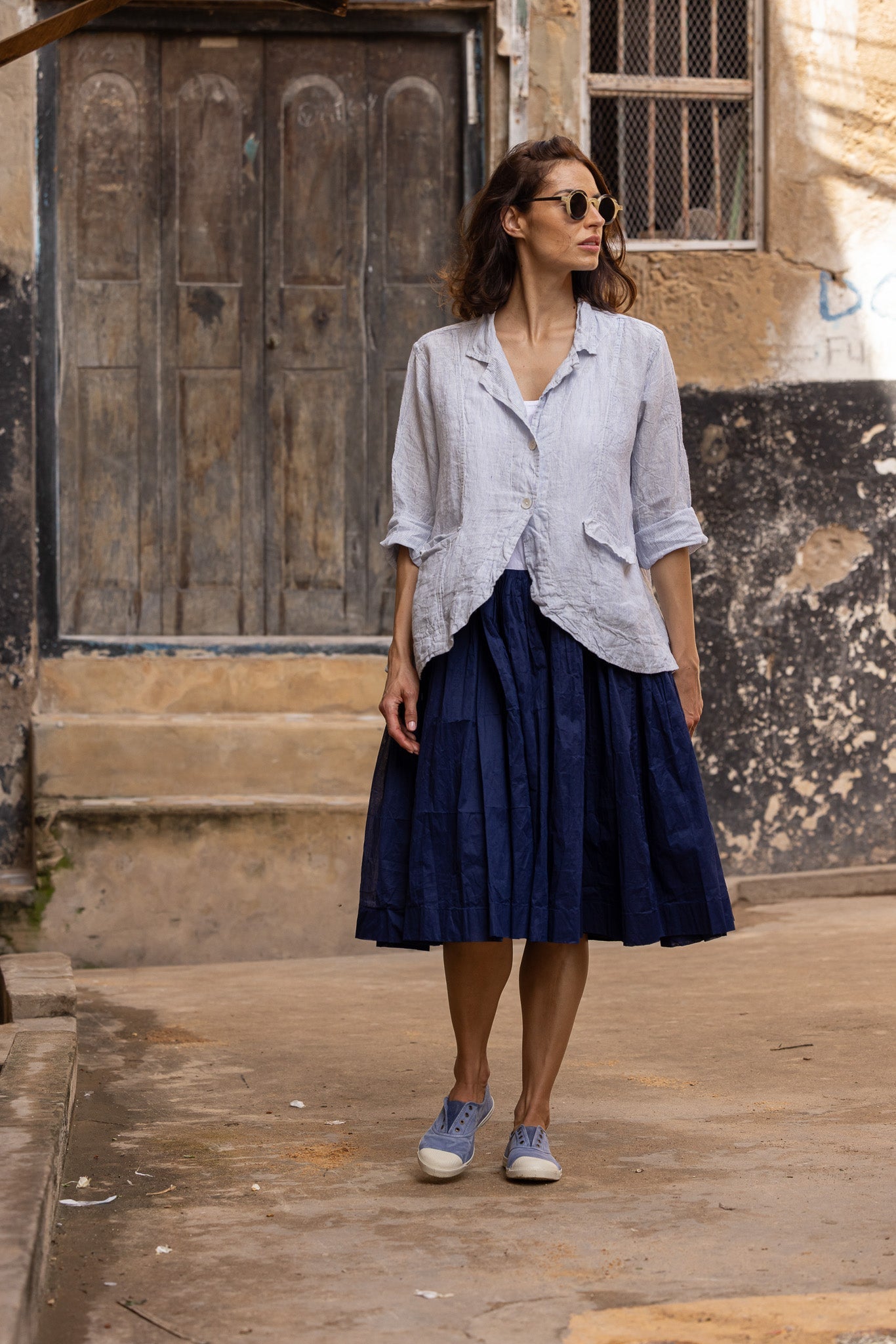 Tutu Slip Short - Cotton Organdy - MegbyDesign