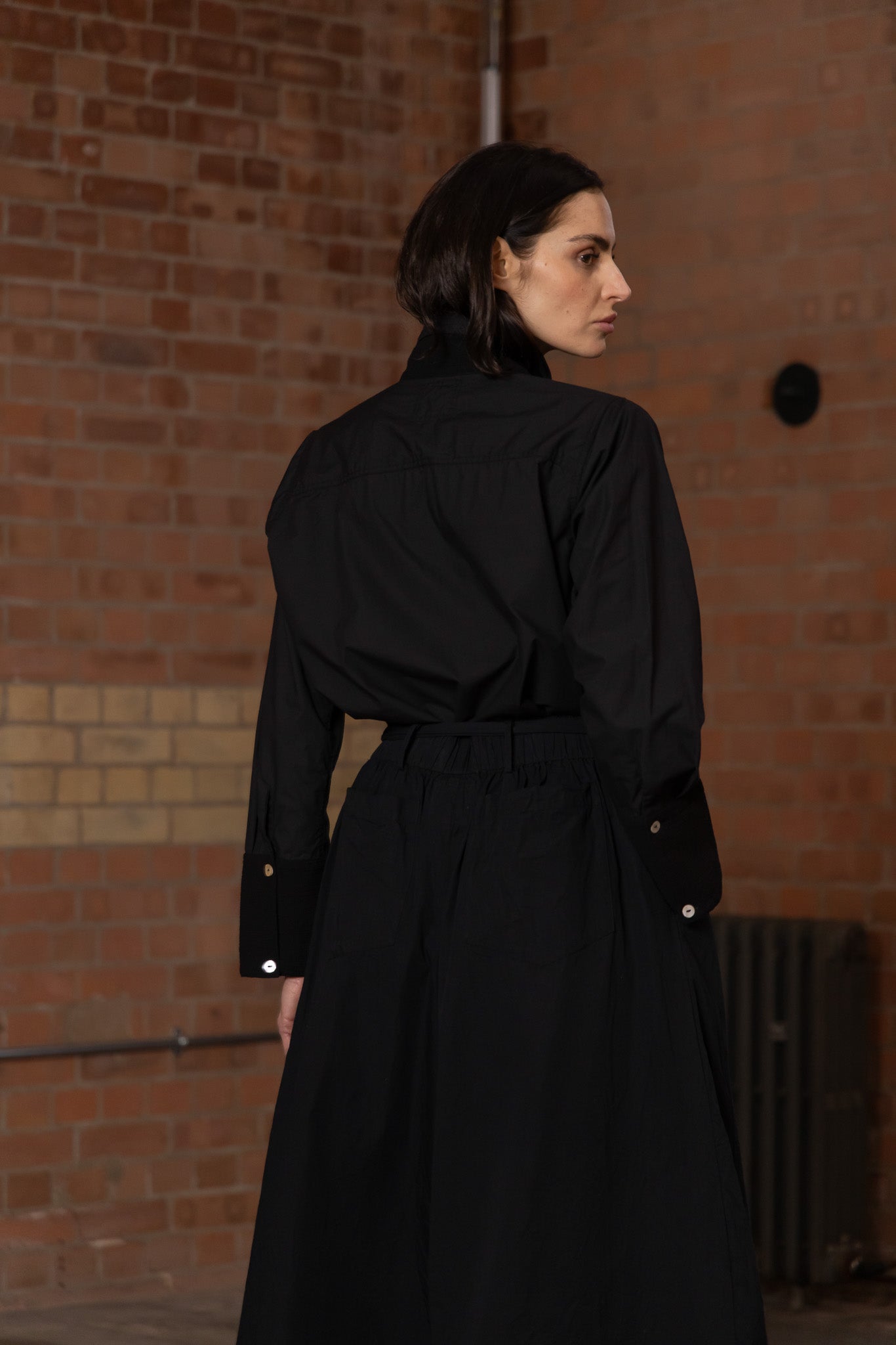 Winifred Shirt - Cotton Poplin - MegbyDesign
