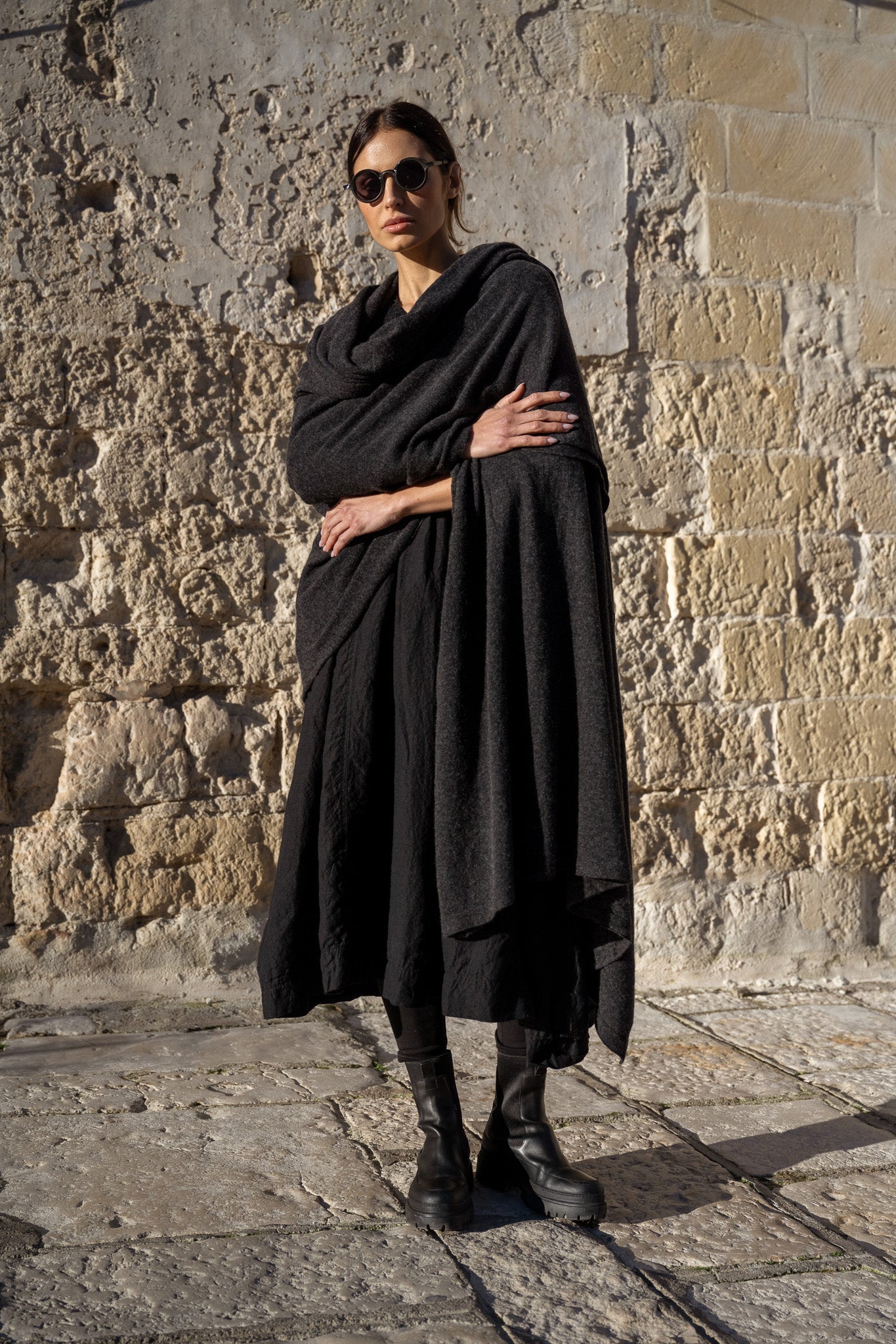Winston Shawl - Wool - MegbyDesign