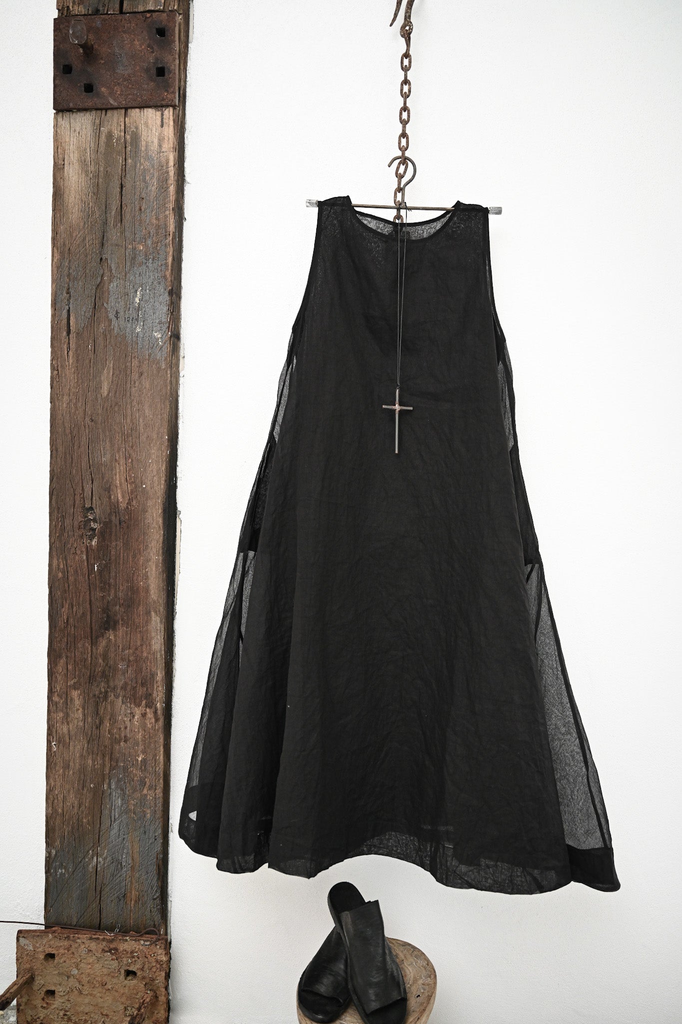 Zahra Dress Lined - Cotton Organdy - MegbyDesign