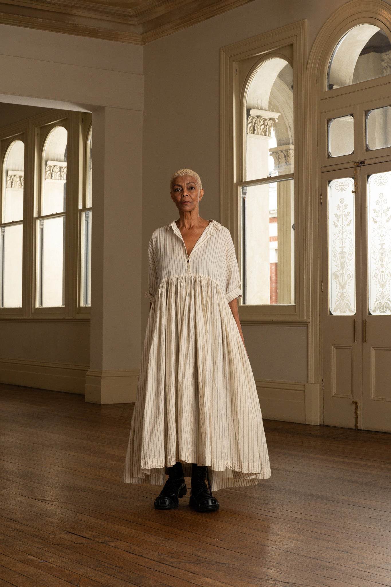 Edith Dress - Paper Cotton