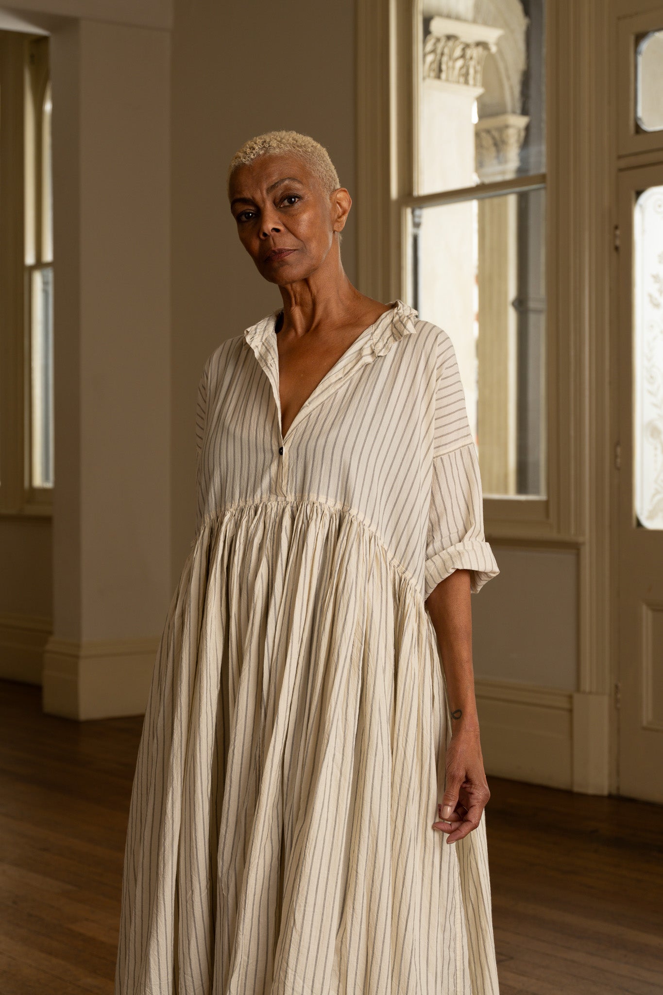 Edith Dress - Paper Cotton