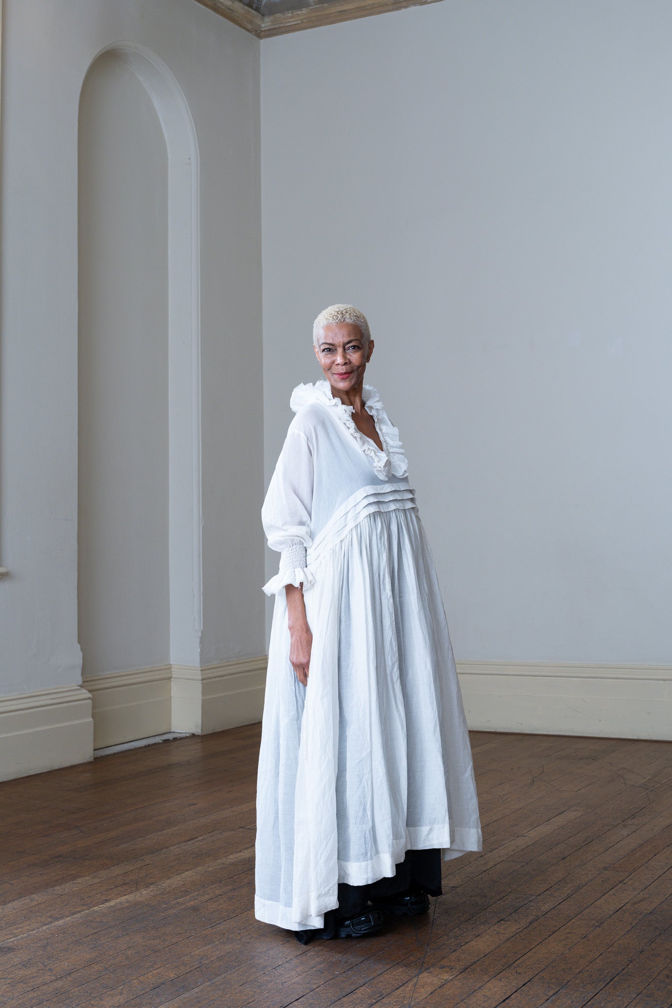 Odile Dress - Silk Cotton