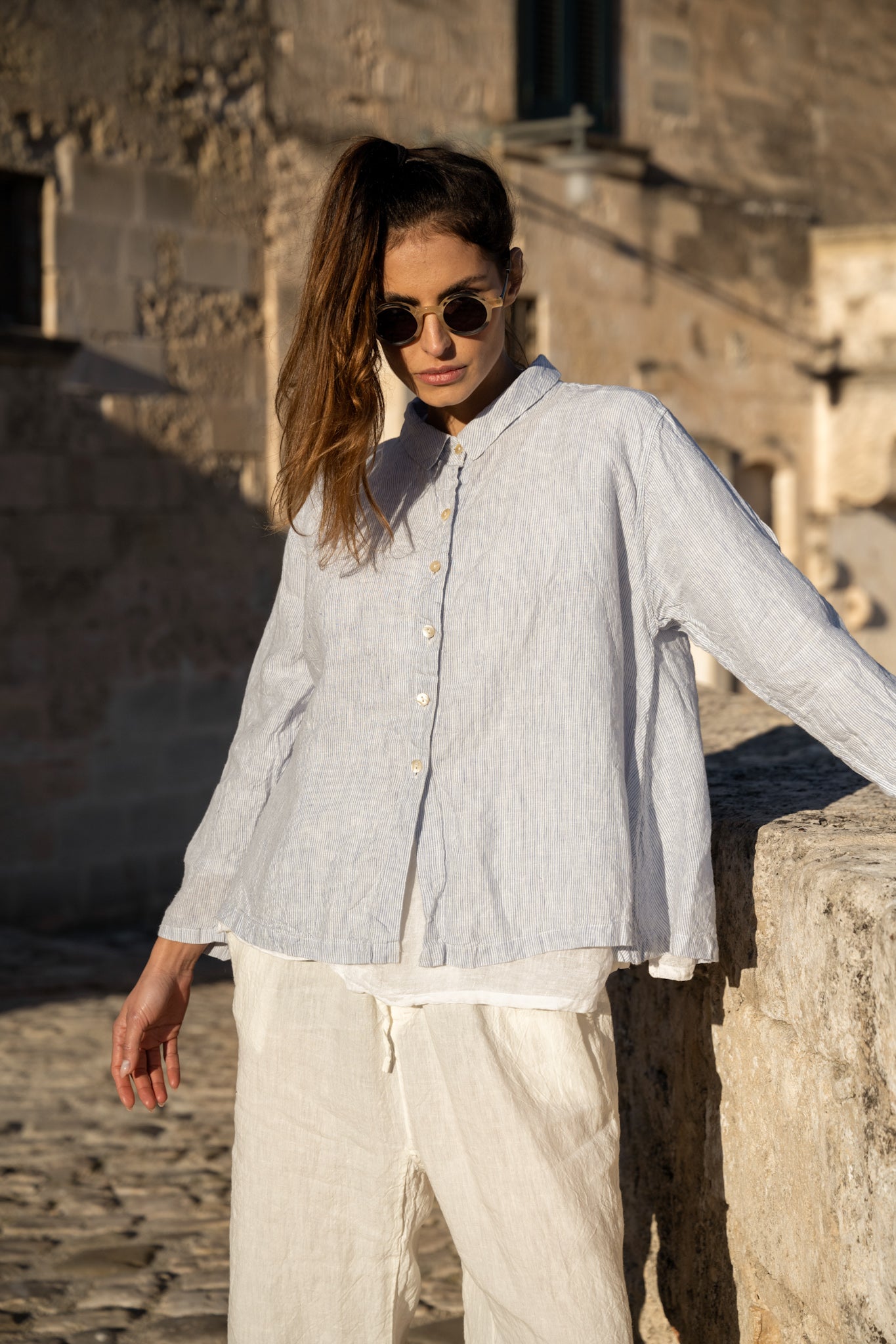 Chiara Shirt- Linen