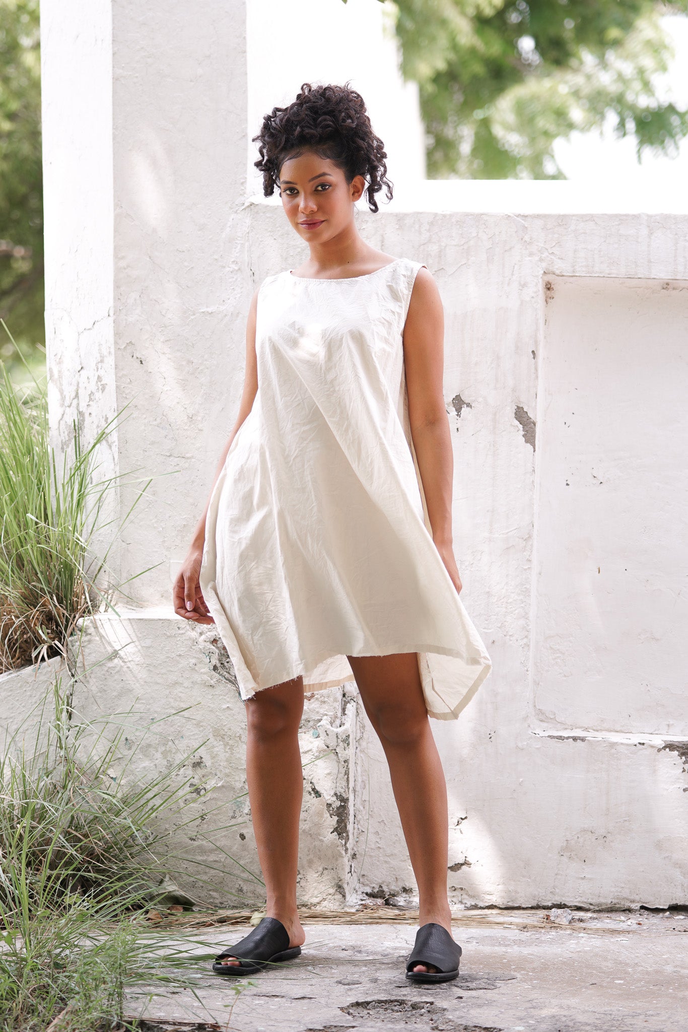 Gia Dress - Paper Cotton