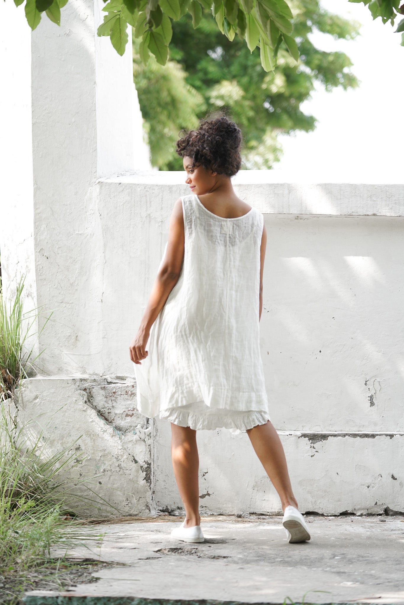Nila Dress - Gauze Linen