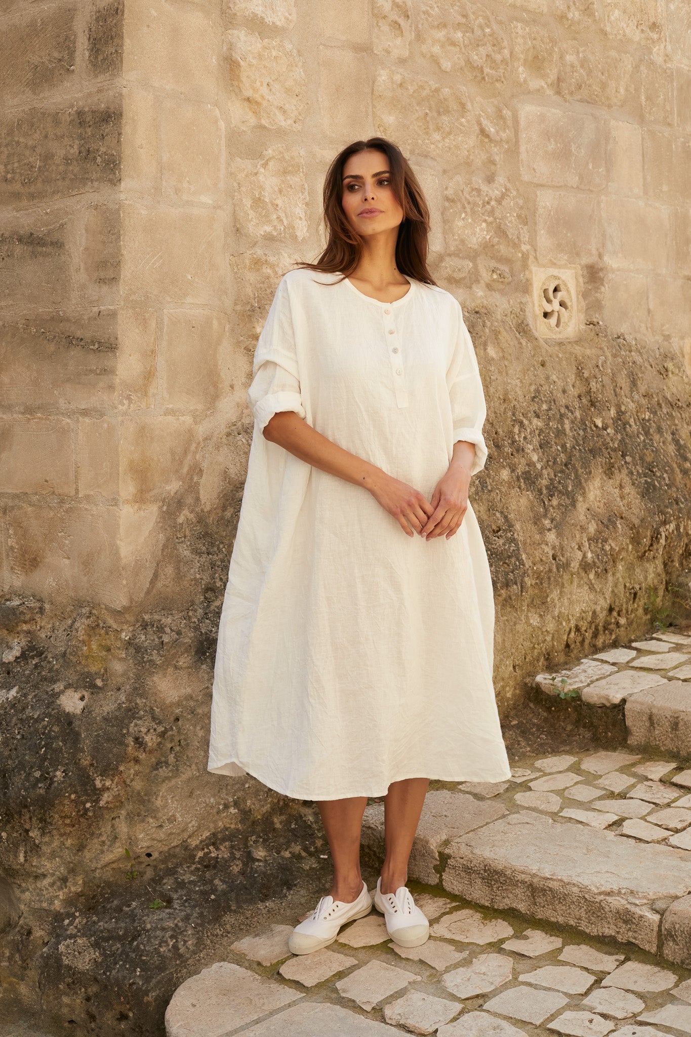 Noemi Dress - Linen