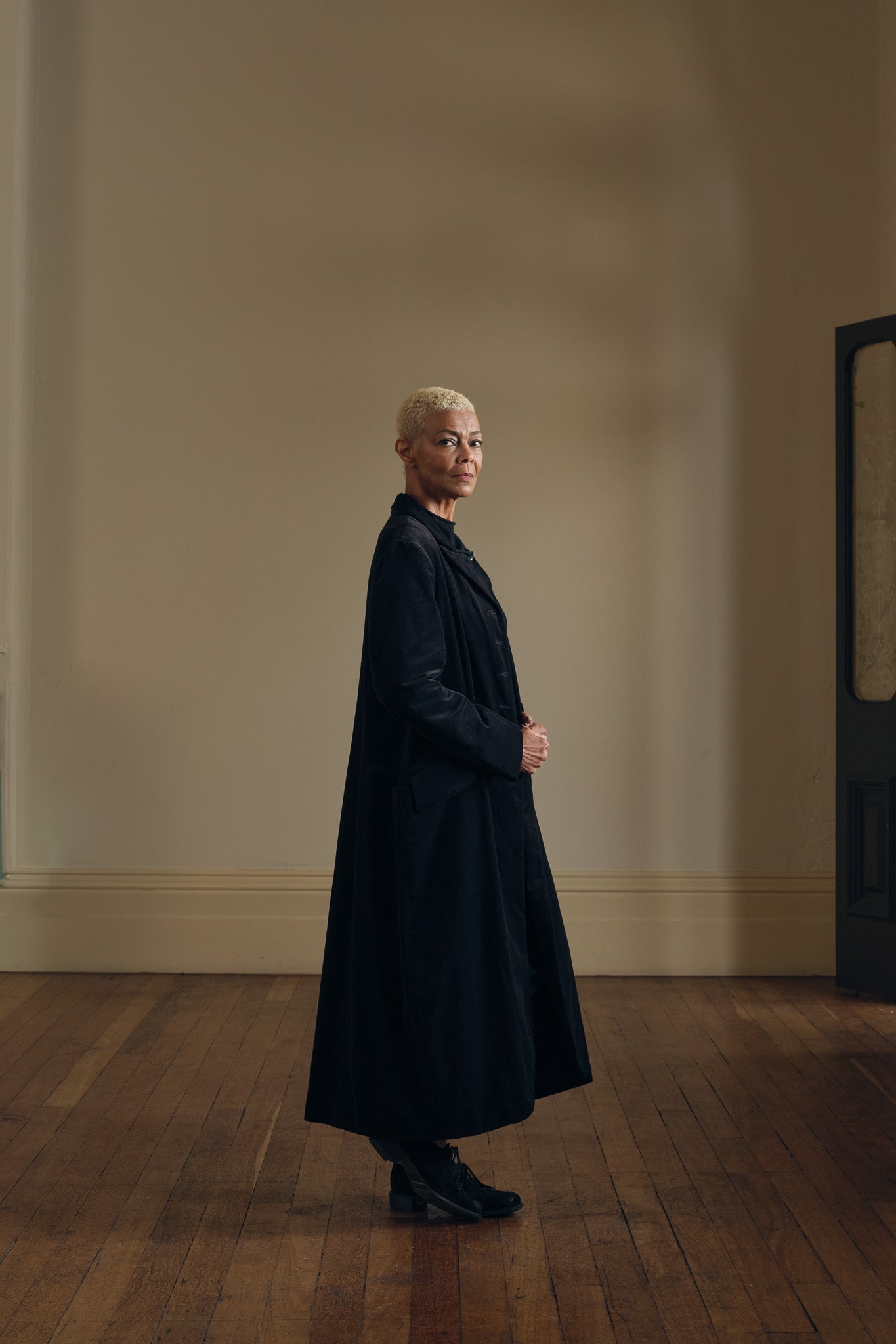 Arc Coat - Cotton Velvet - MegbyDesign