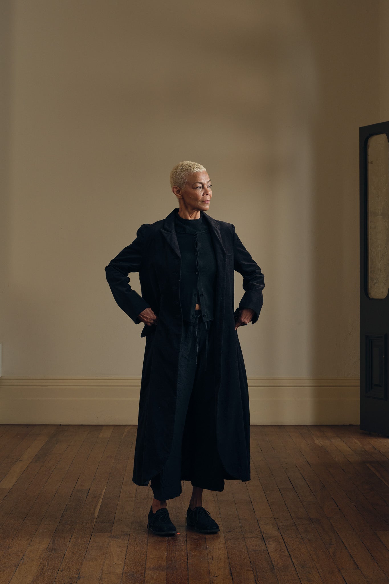 Arc Coat - Cotton Velvet - MegbyDesign