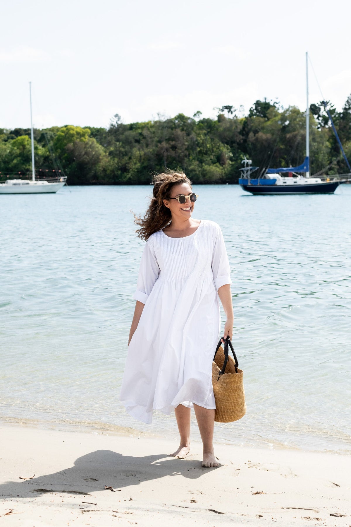 Asili Dress - Cotton Poplin - MegbyDesign