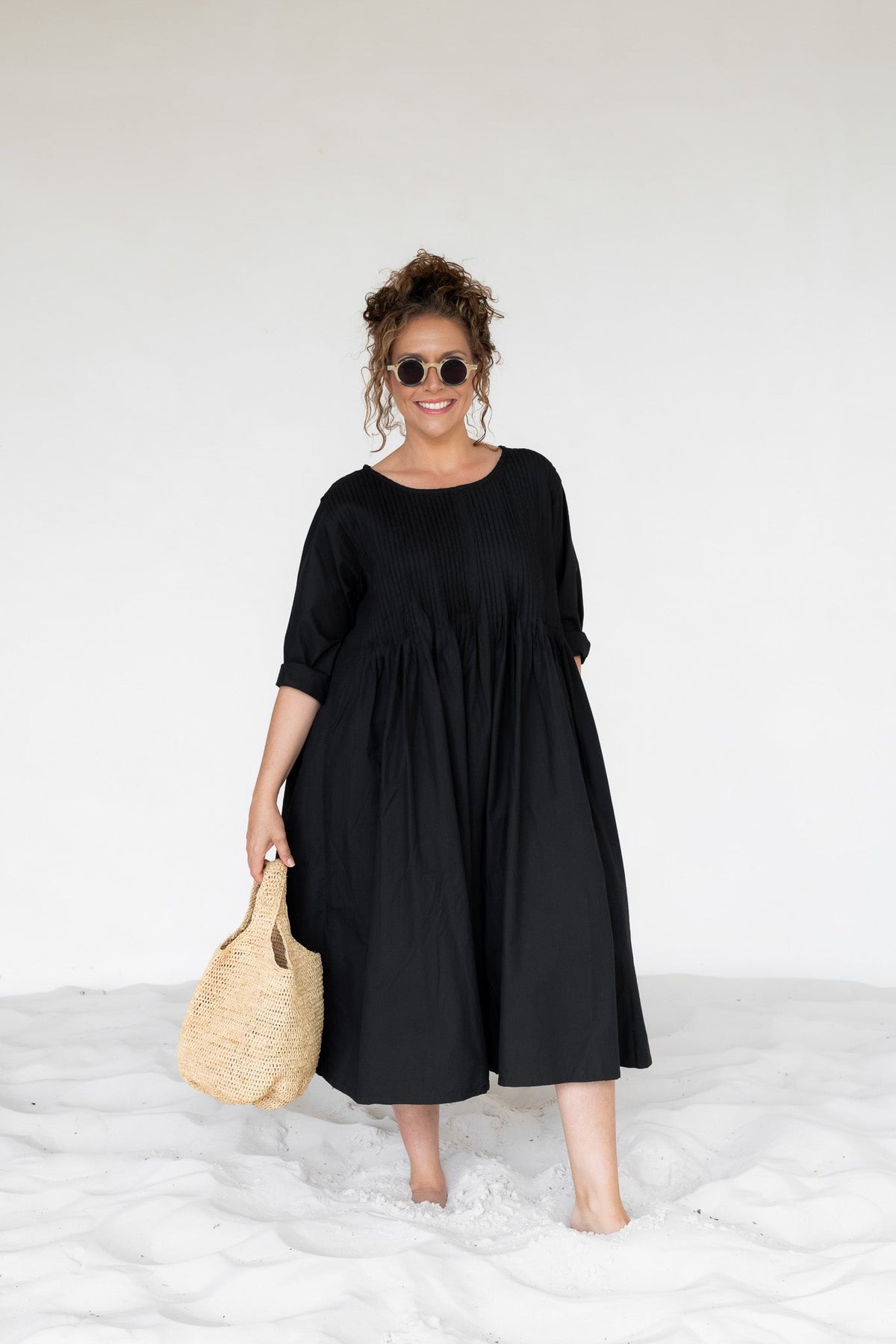 Asili Dress - Cotton Poplin - MegbyDesign