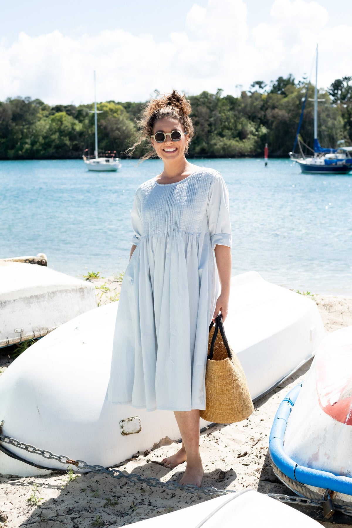 Asili Dress - Cotton Poplin - MegbyDesign