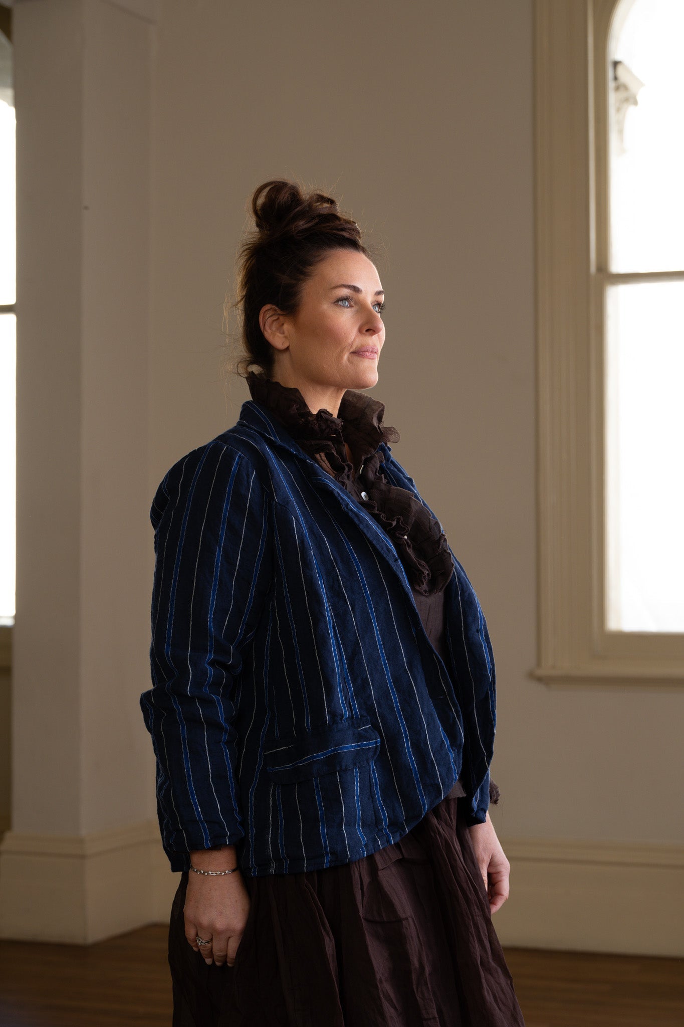 Baridi Jacket - Linen - MegbyDesign