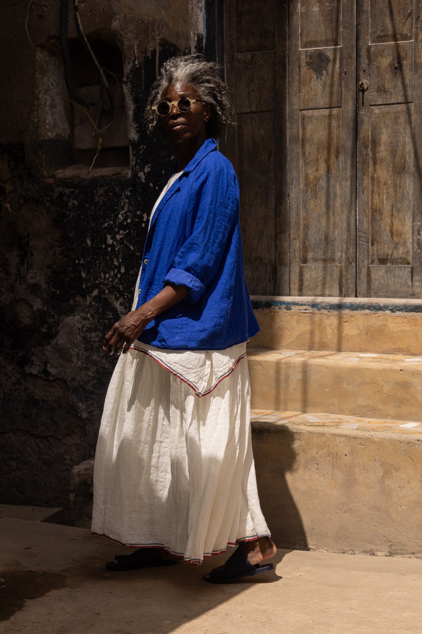 Baridi Jacket - Linen - MegbyDesign