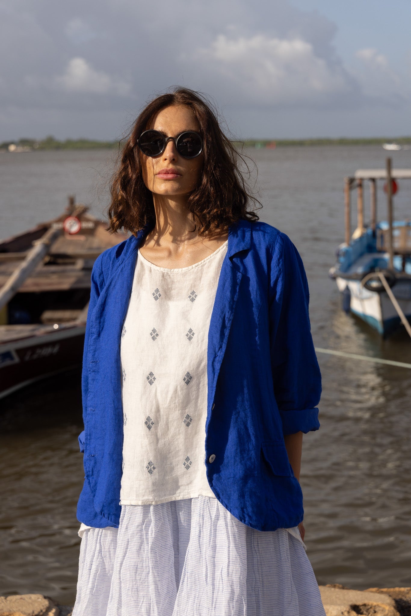 Baridi Jacket - Linen - MegbyDesign