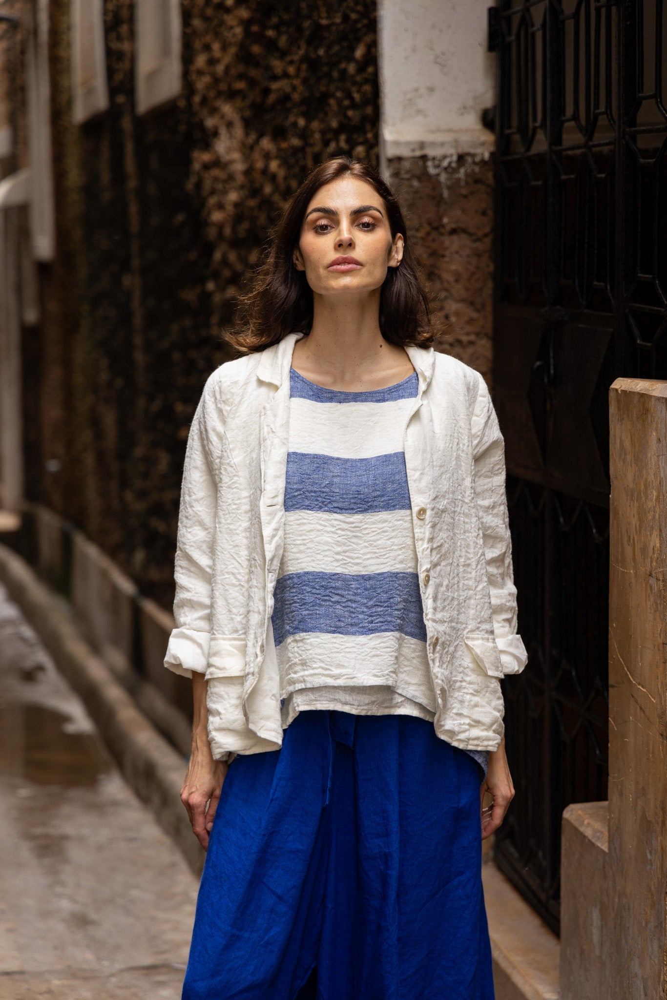 Baridi Jacket - Linen - MegbyDesign
