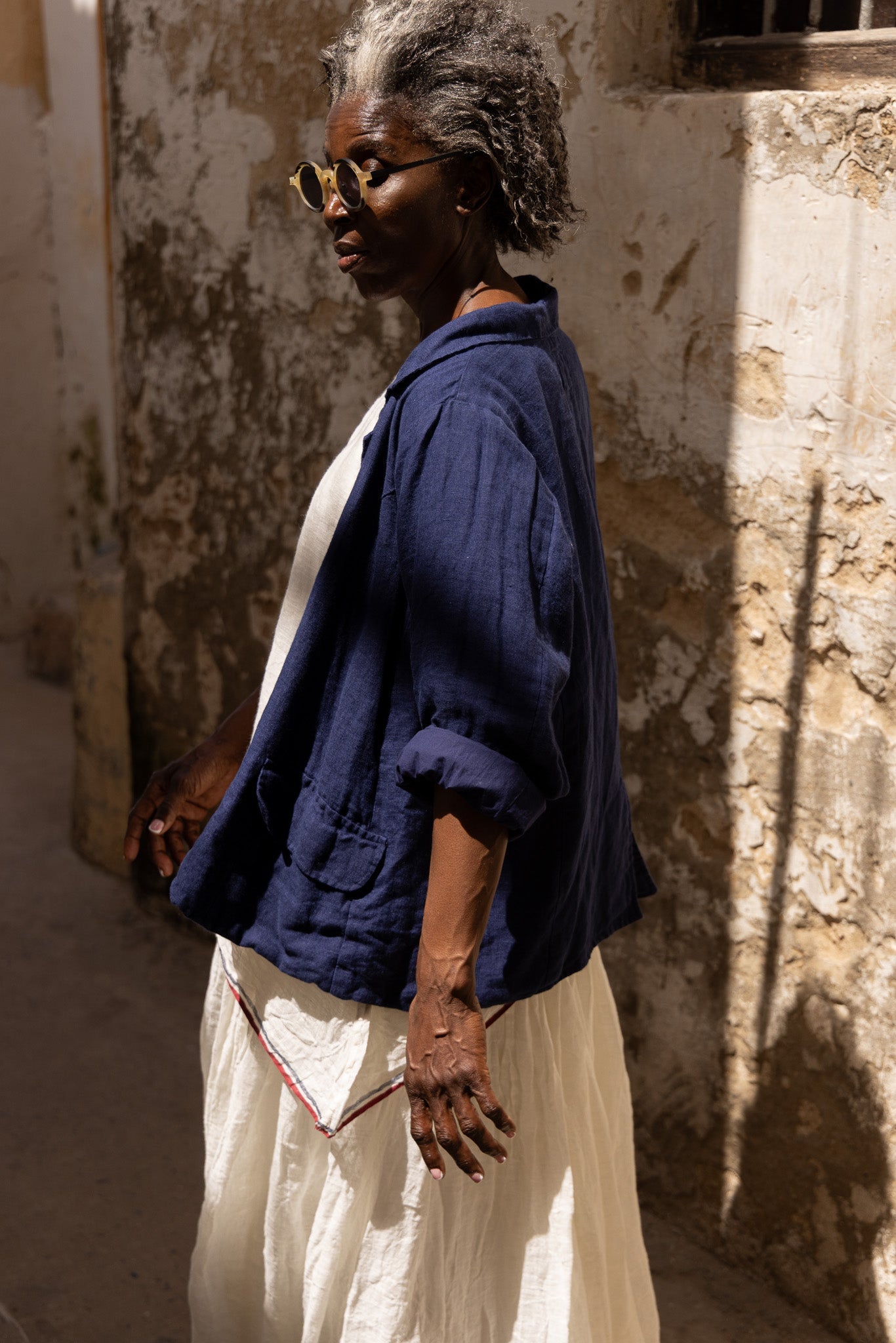 Baridi Jacket - Linen - MegbyDesign
