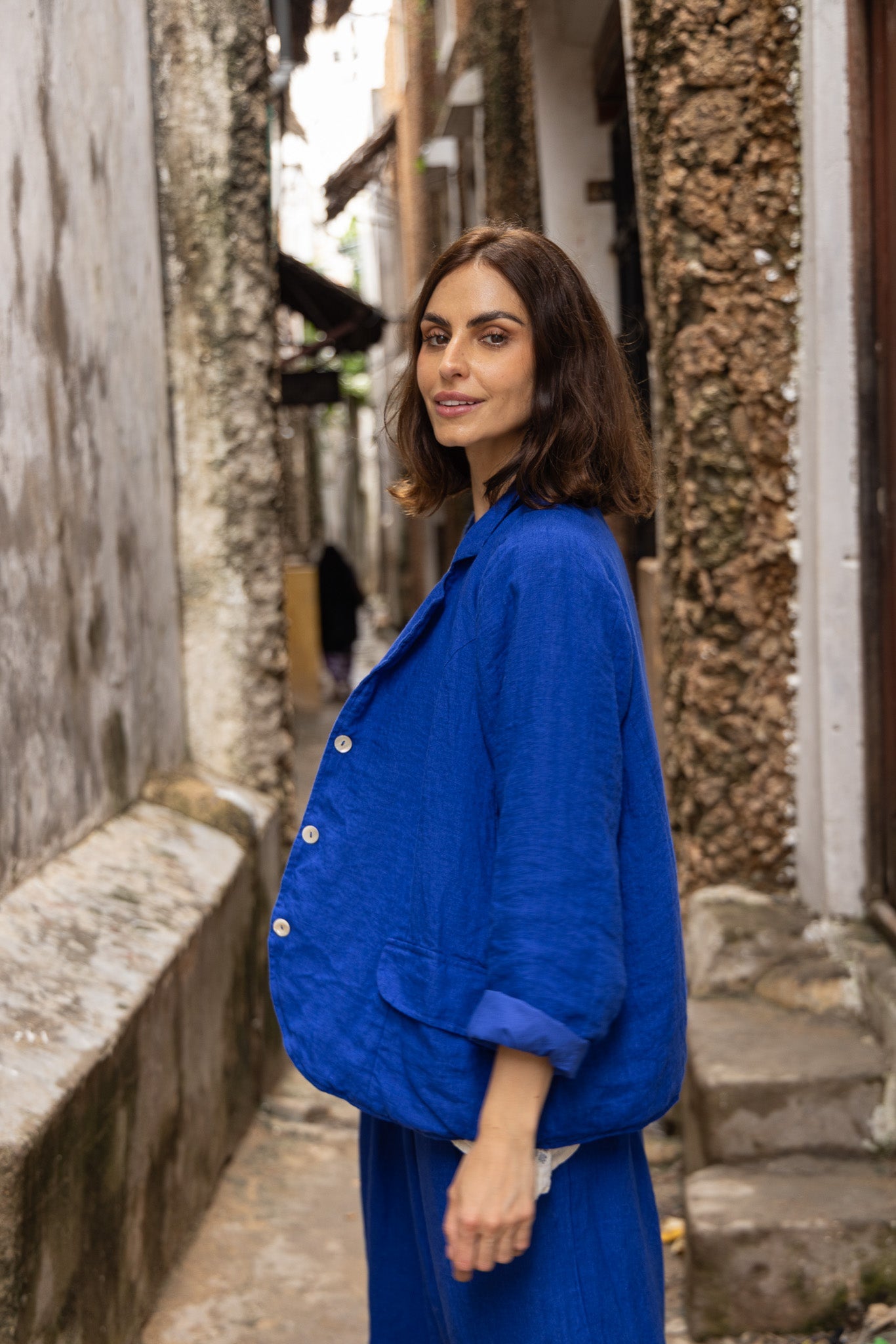 Baridi Jacket - Linen - MegbyDesign
