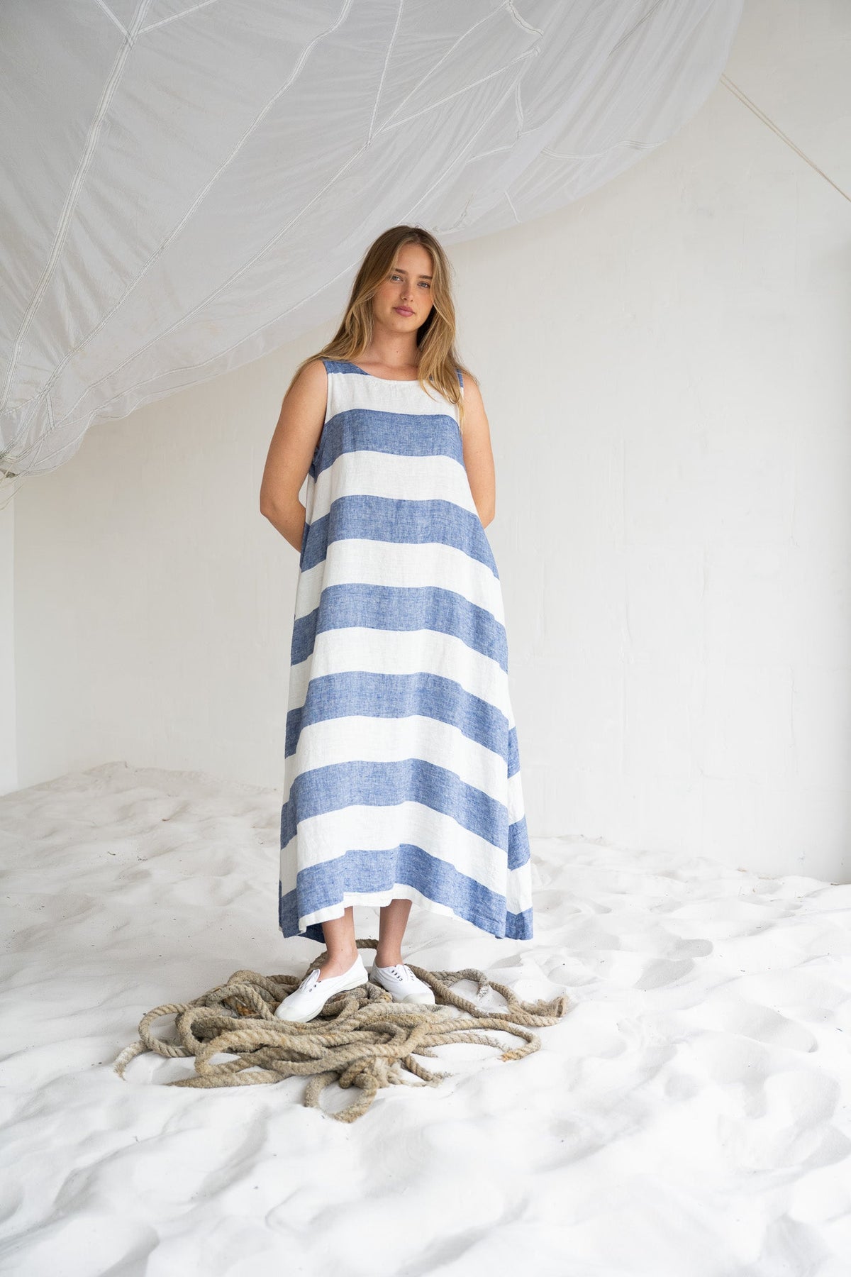Bronte Dress - Linen - MegbyDesign