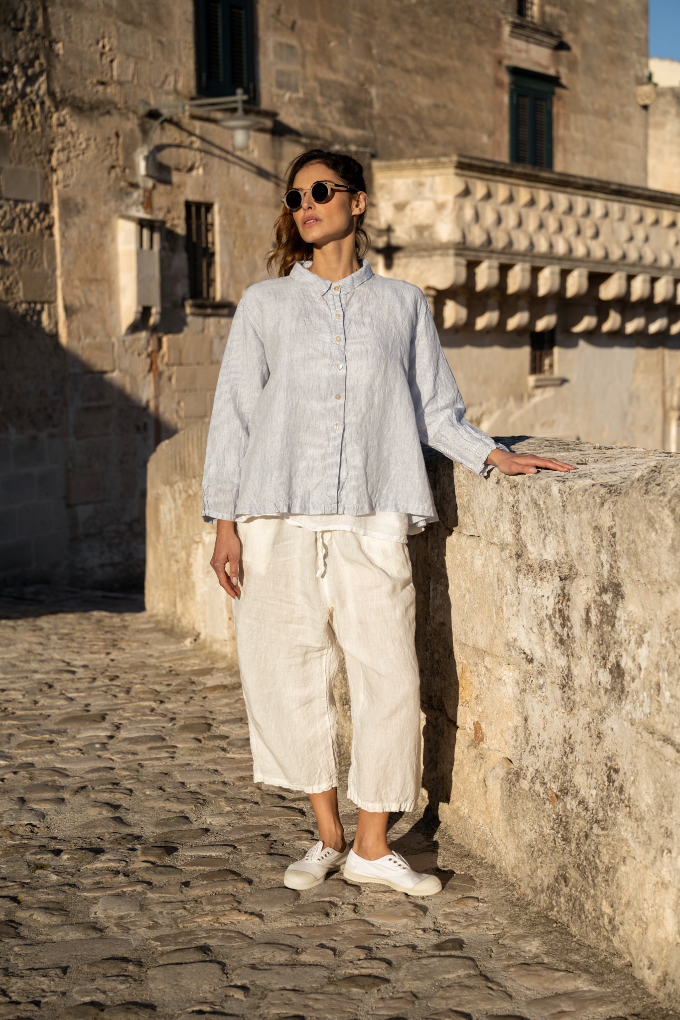 Chiara Shirt - Linen - MegbyDesign