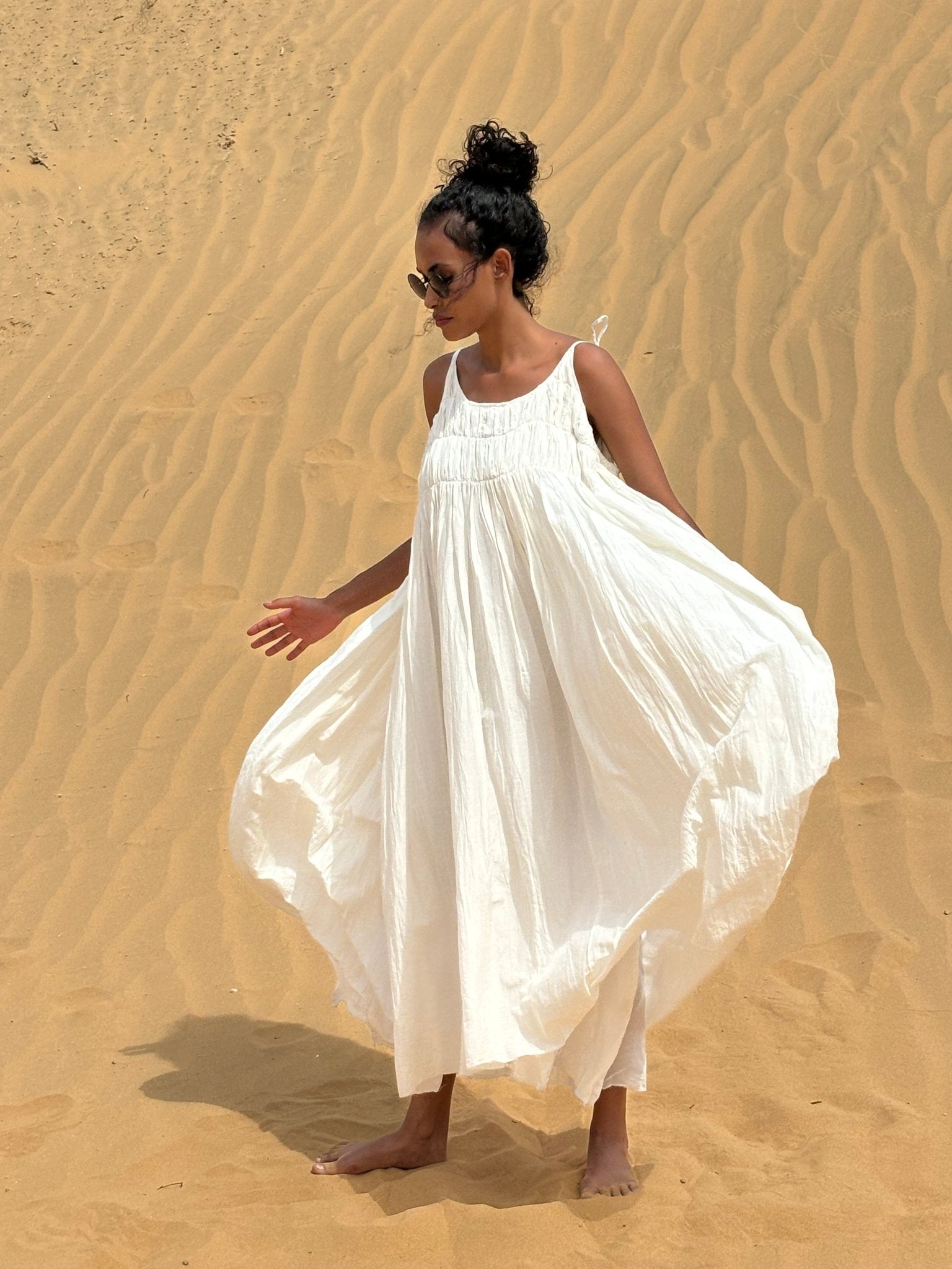 Corina Dress - Cotton Silk - MegbyDesign