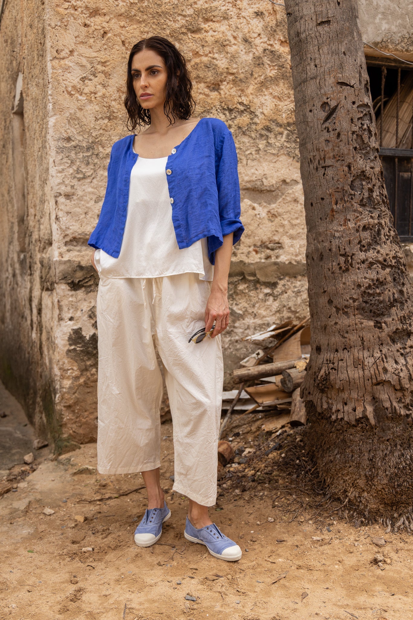 Doto Jacket - Gauze Linen - MegbyDesign
