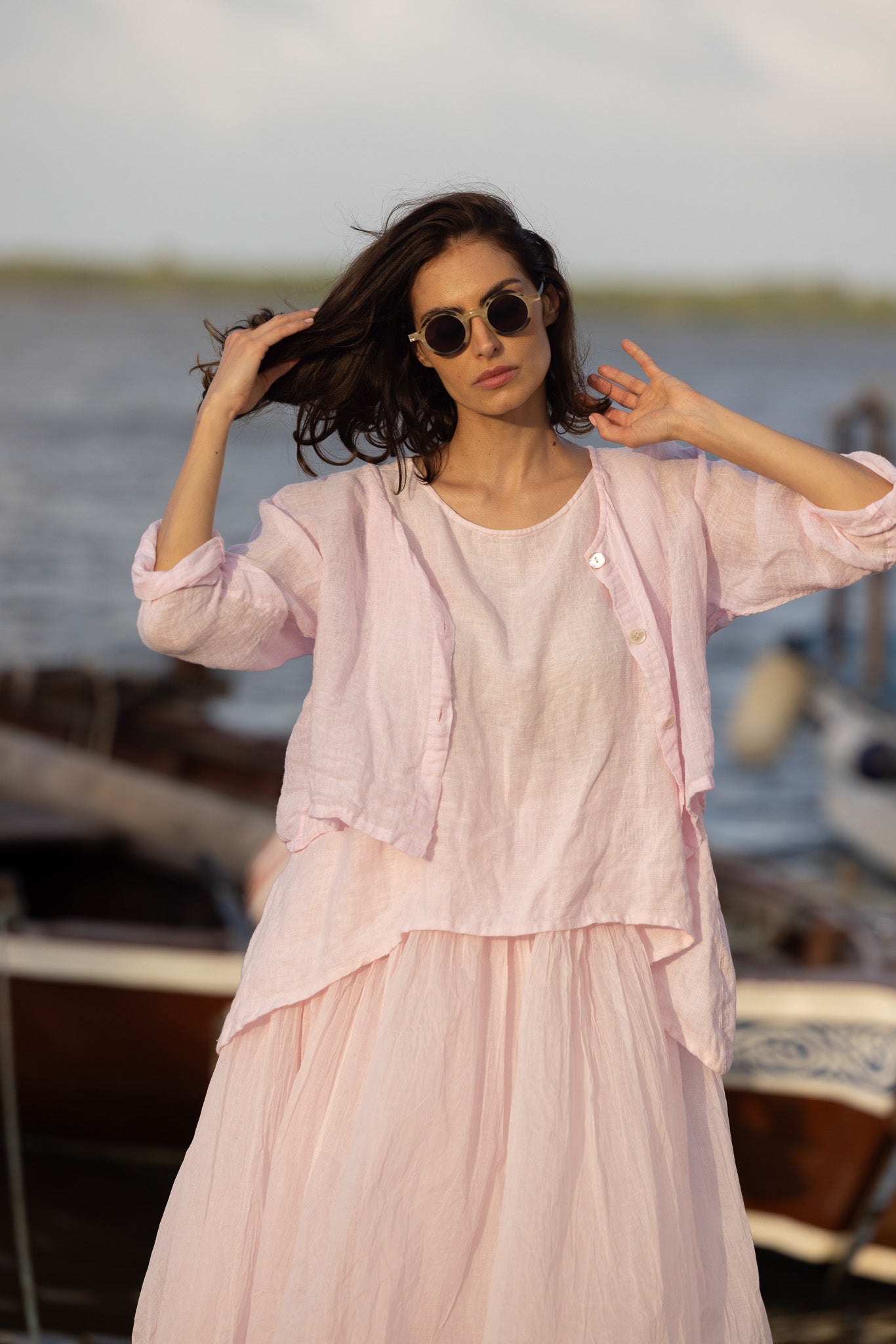 Doto Jacket - Gauze Linen - MegbyDesign