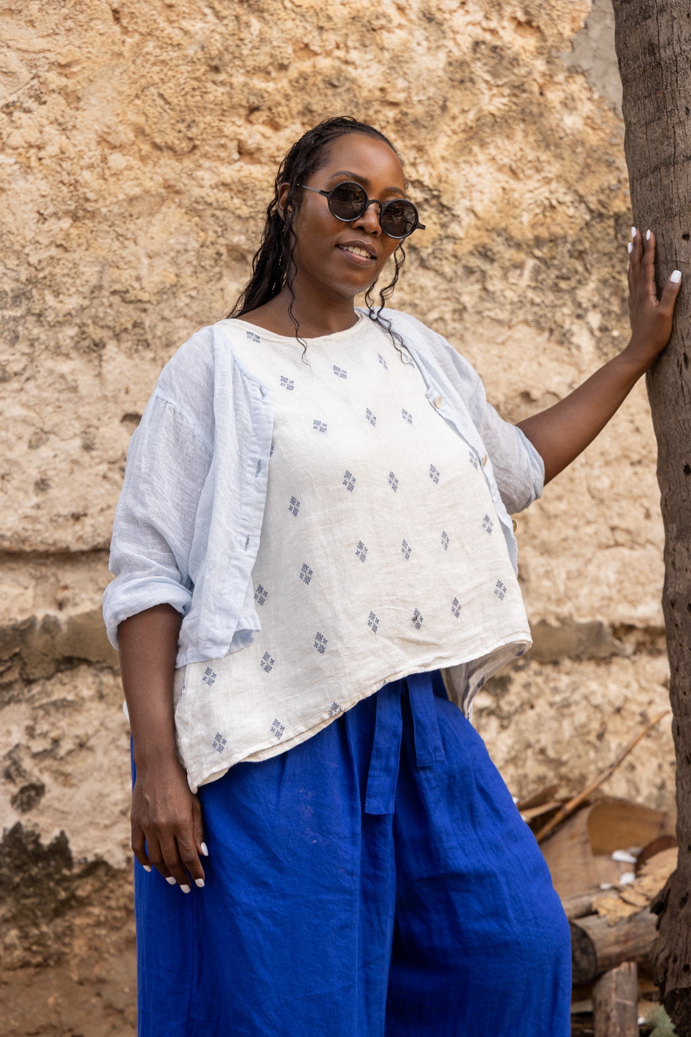 Doto Jacket - Gauze Linen - MegbyDesign